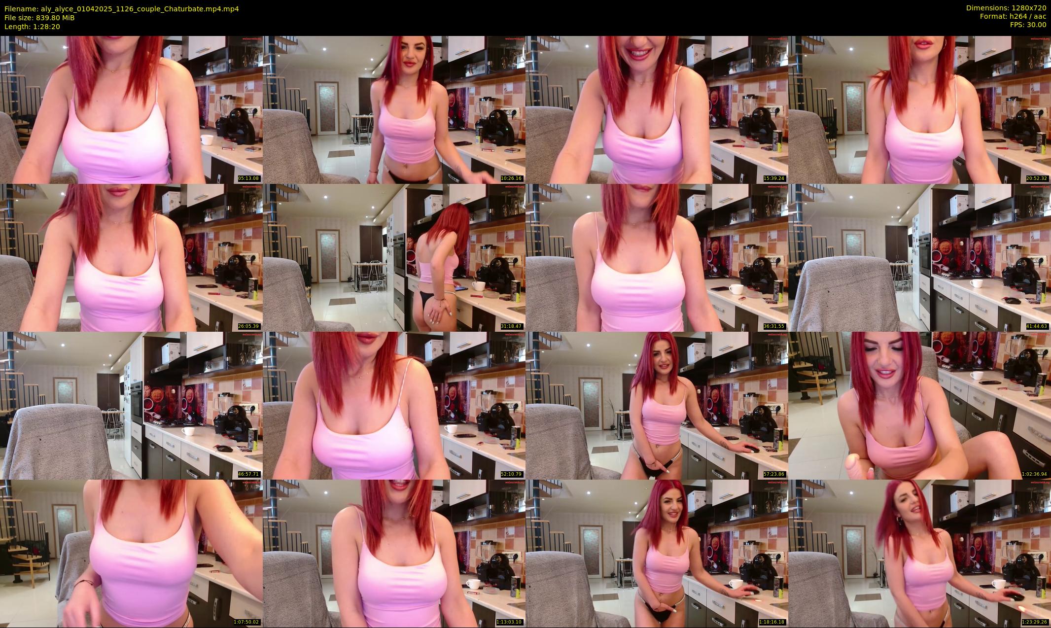 aly_alyce — 89 minute Chaturbate female cam show recording, 720p, Apr 1, 2025