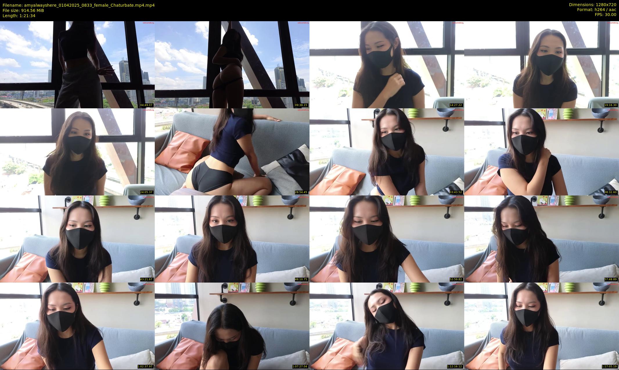 amyalwayshere — 82 minute Chaturbate female cam show recording, 720p, Apr 1, 2025