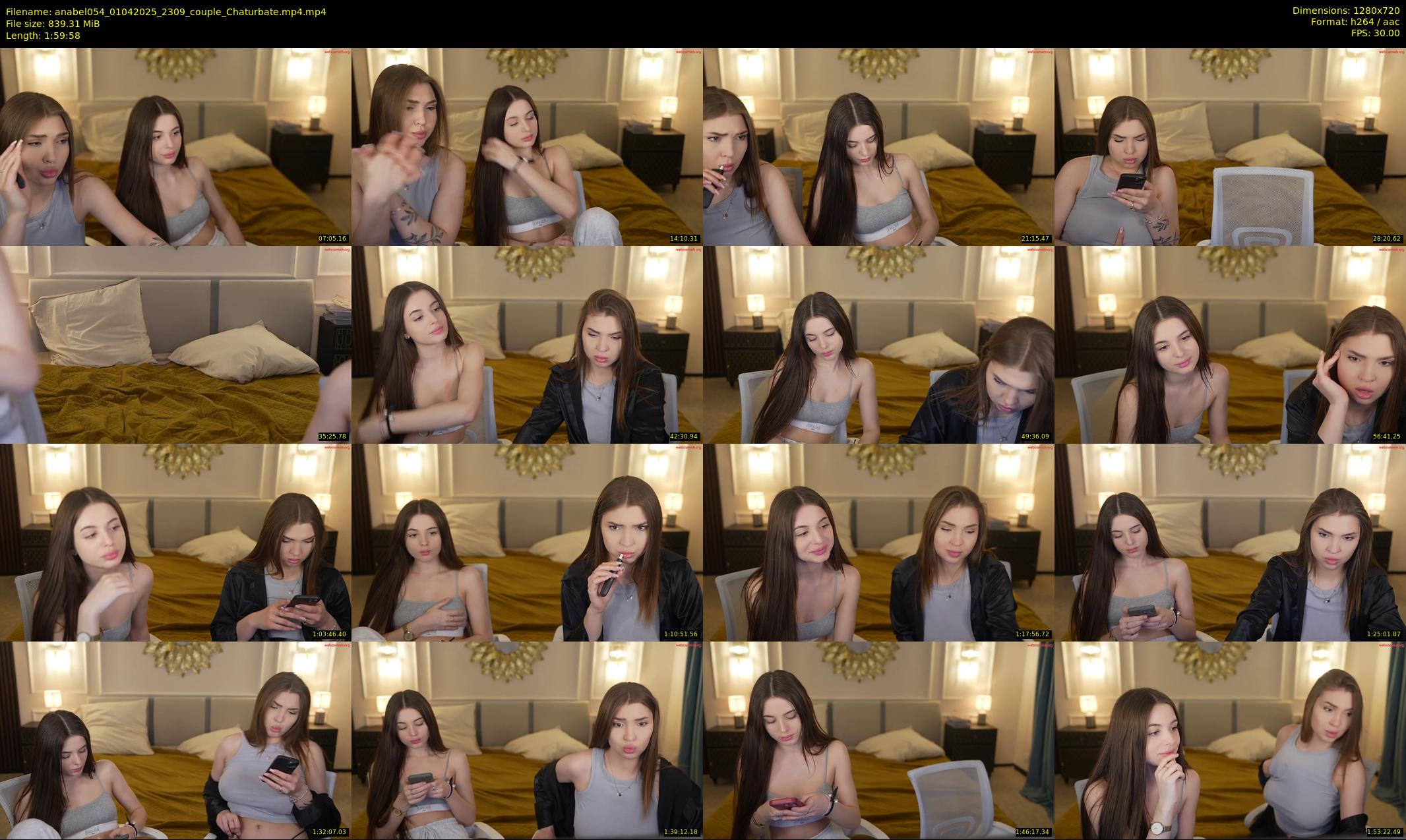 anabel054 — 120 minute Chaturbate female cam show recording, 720p, Apr 1, 2025