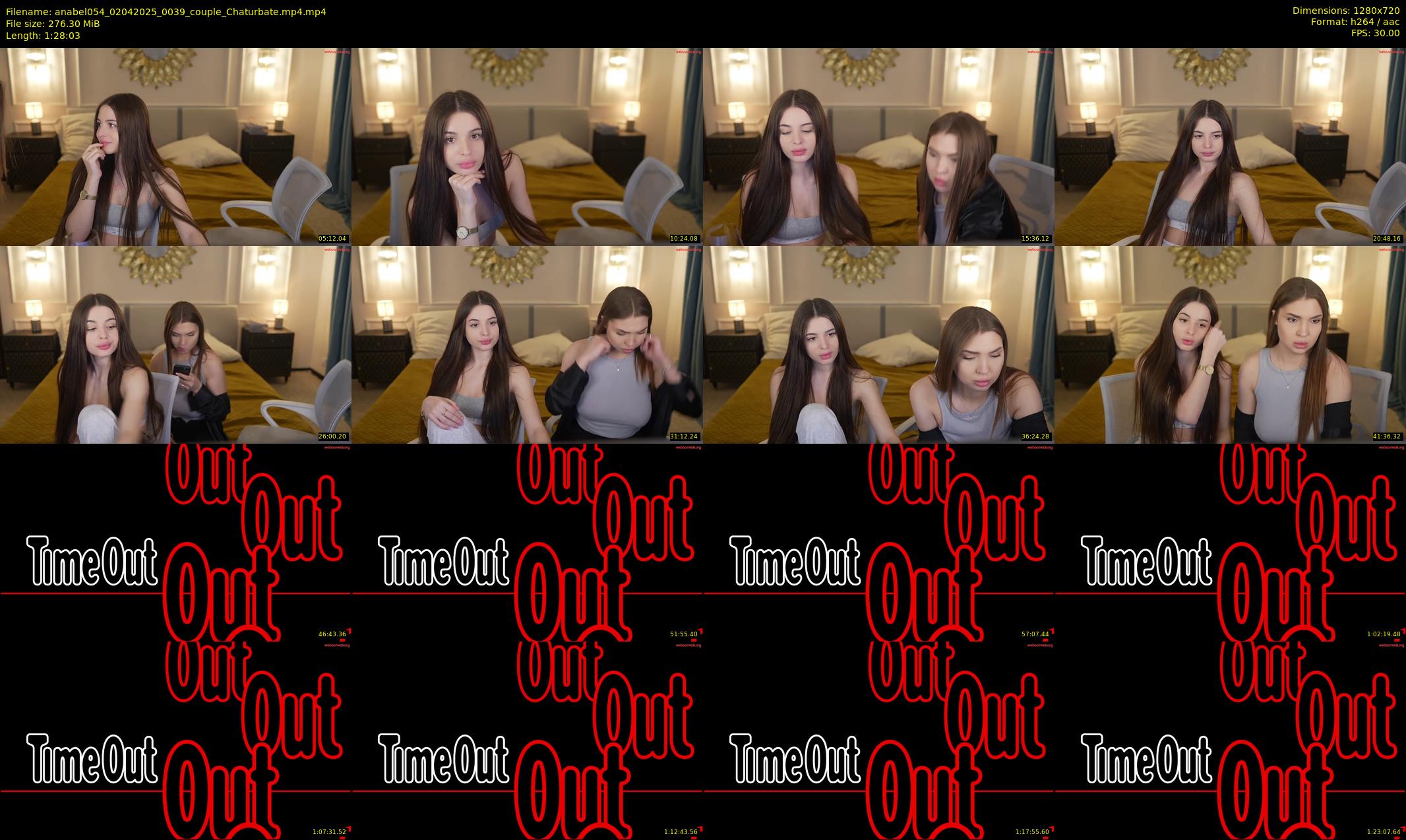 anabel054 — 89 minute Chaturbate female cam show recording, 720p, Apr 2, 2025