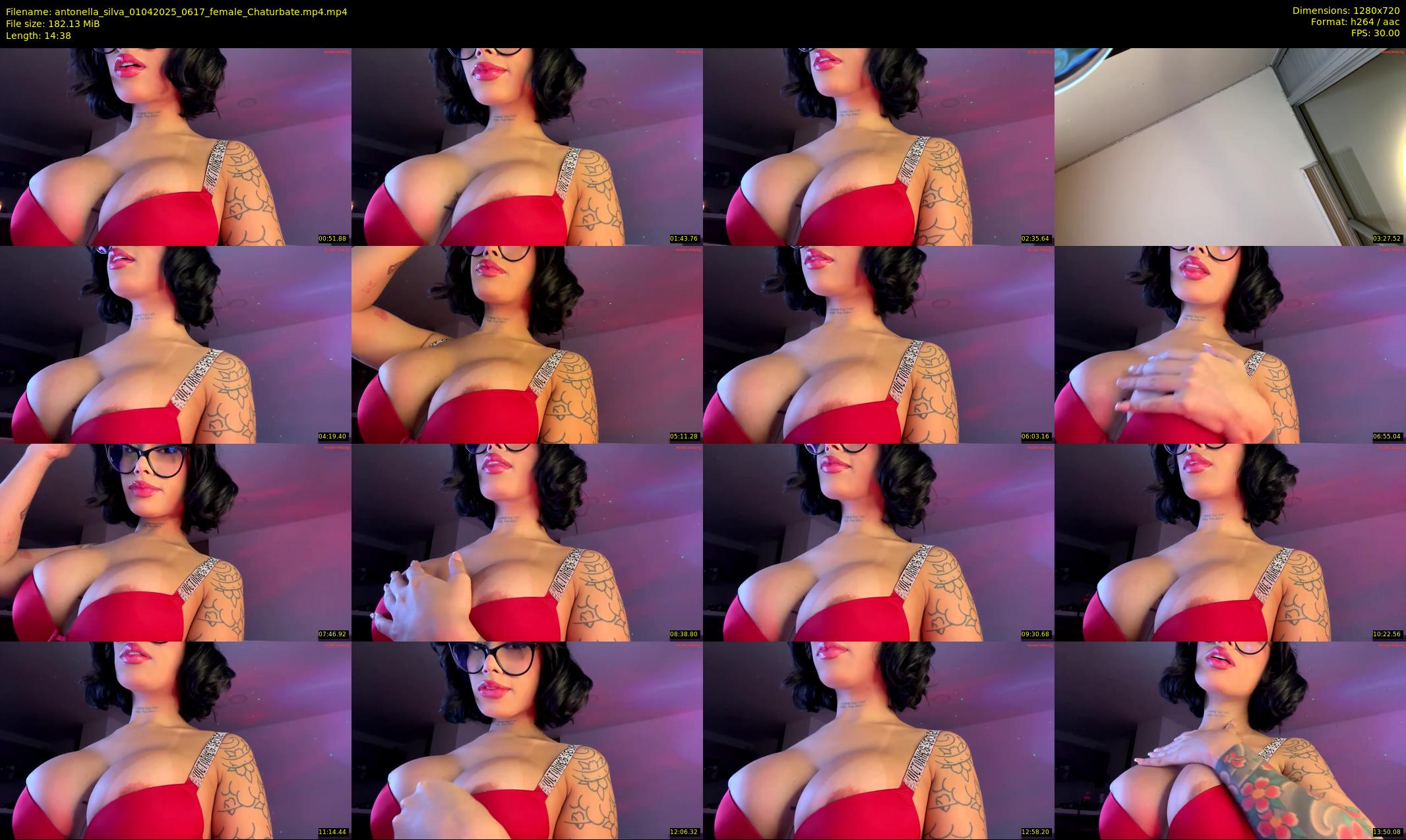 antonella_silva — 15 minute Chaturbate female cam show recording, 720p, Apr 1, 2025