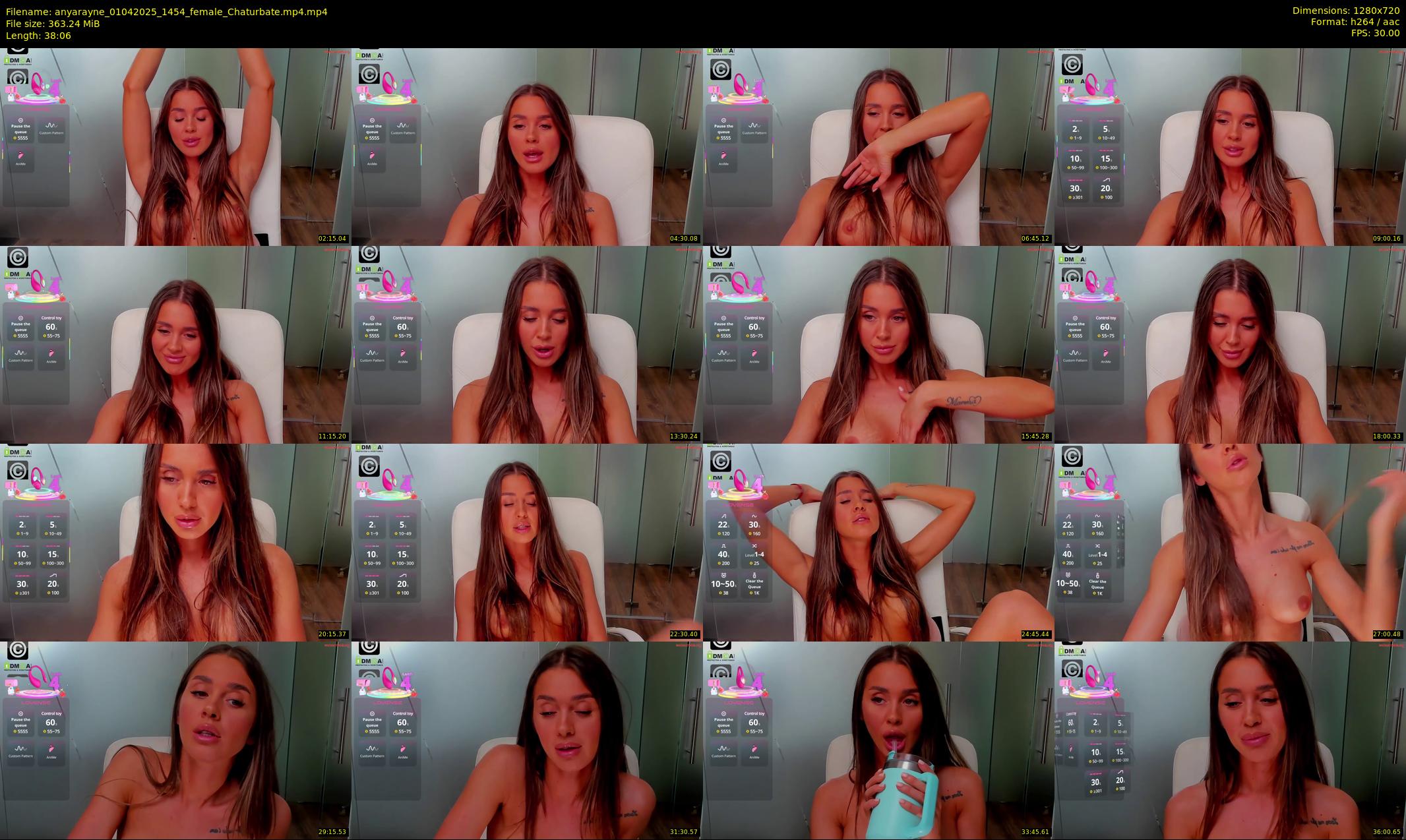 anyarayne — 39 minute Chaturbate female cam show recording, 720p, Apr 1, 2025