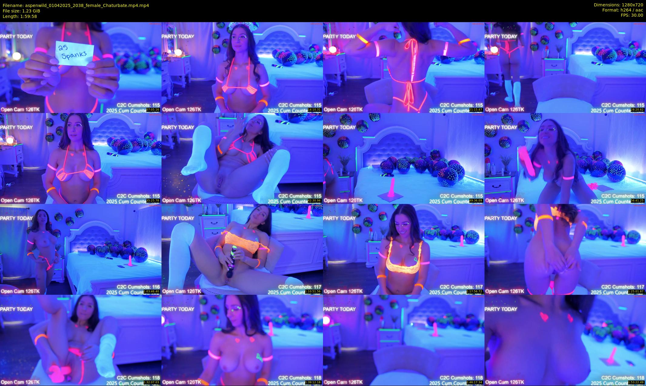 aspenwild — 120 minute Chaturbate female cam show recording, 720p, Apr 1, 2025