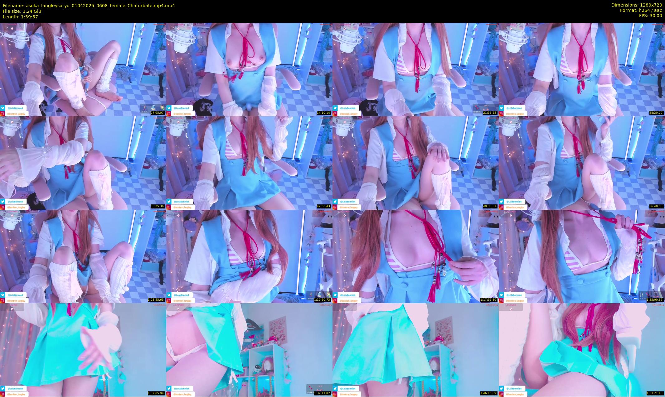 asuka_langleysoryu — 120 minute Chaturbate female cam show recording, 720p, Apr 1, 2025