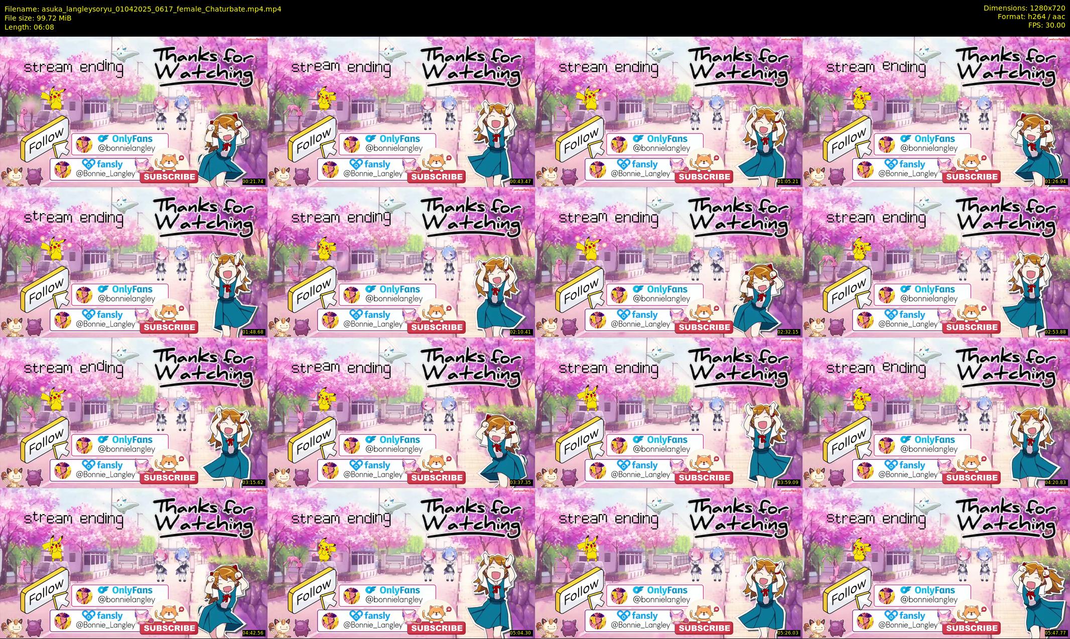 asuka_langleysoryu — 7 minute Chaturbate female cam show recording, 720p, Apr 1, 2025