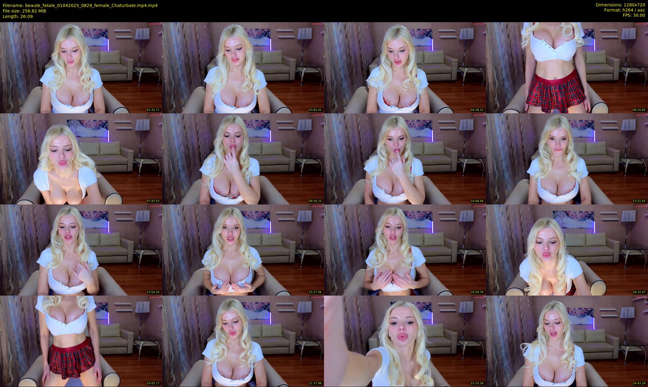 beaute_fatale — 27 minute Chaturbate female cam show recording, 720p, Apr 1, 2025