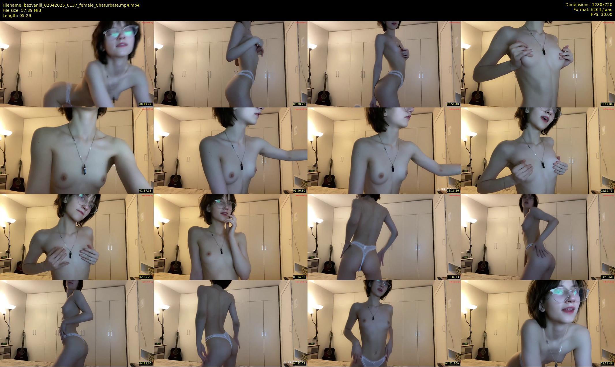 bezvanili — 6 minute Chaturbate female cam show recording, 720p, Apr 2, 2025