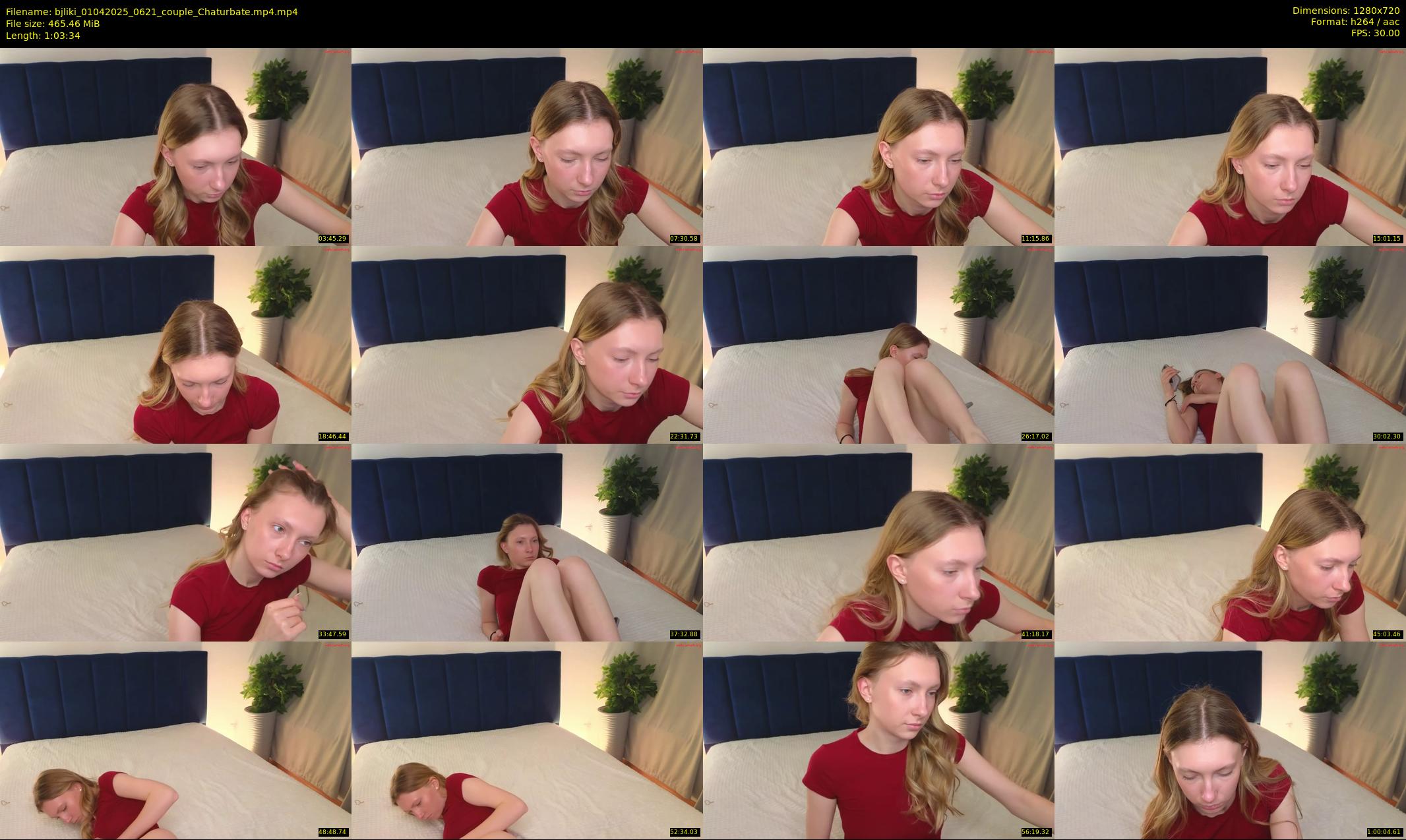 bjliki — 64 minute Chaturbate couple cam show recording, 720p, Apr 1, 2025