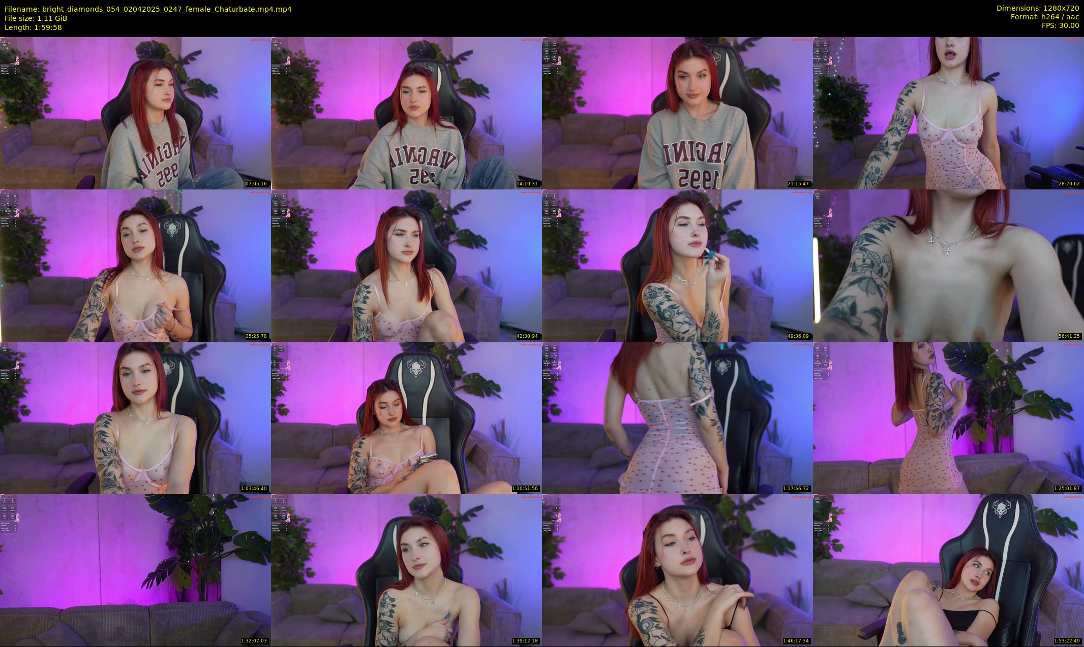 bright_diamonds_054 — 120 minute Chaturbate couple cam show recording, 720p, Apr 2, 2025