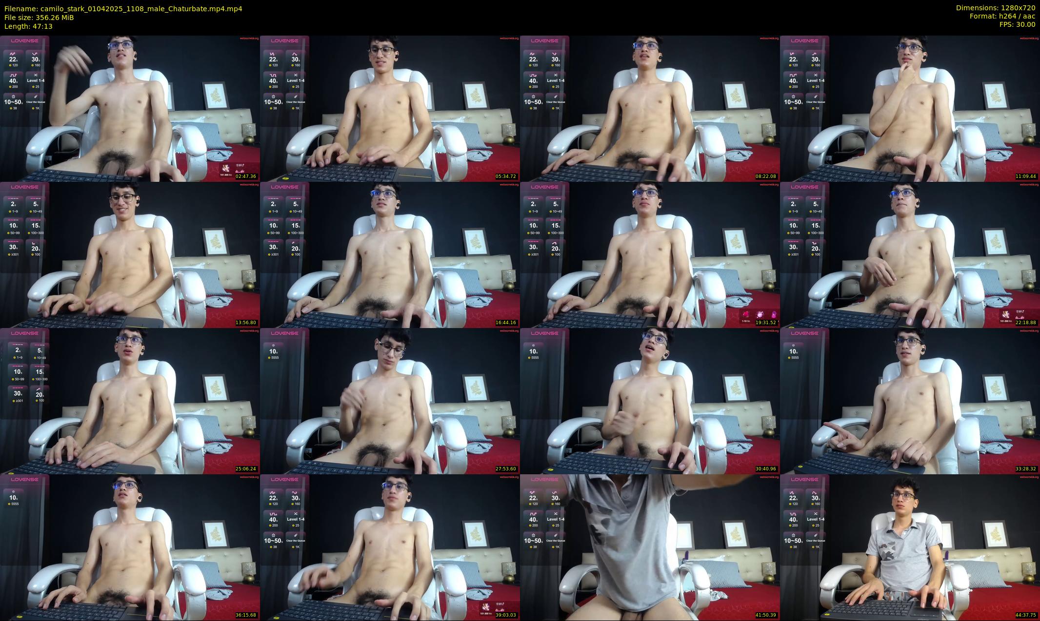 camilo_stark — 48 minute Chaturbate male cam show recording, 720p, Apr 1, 2025