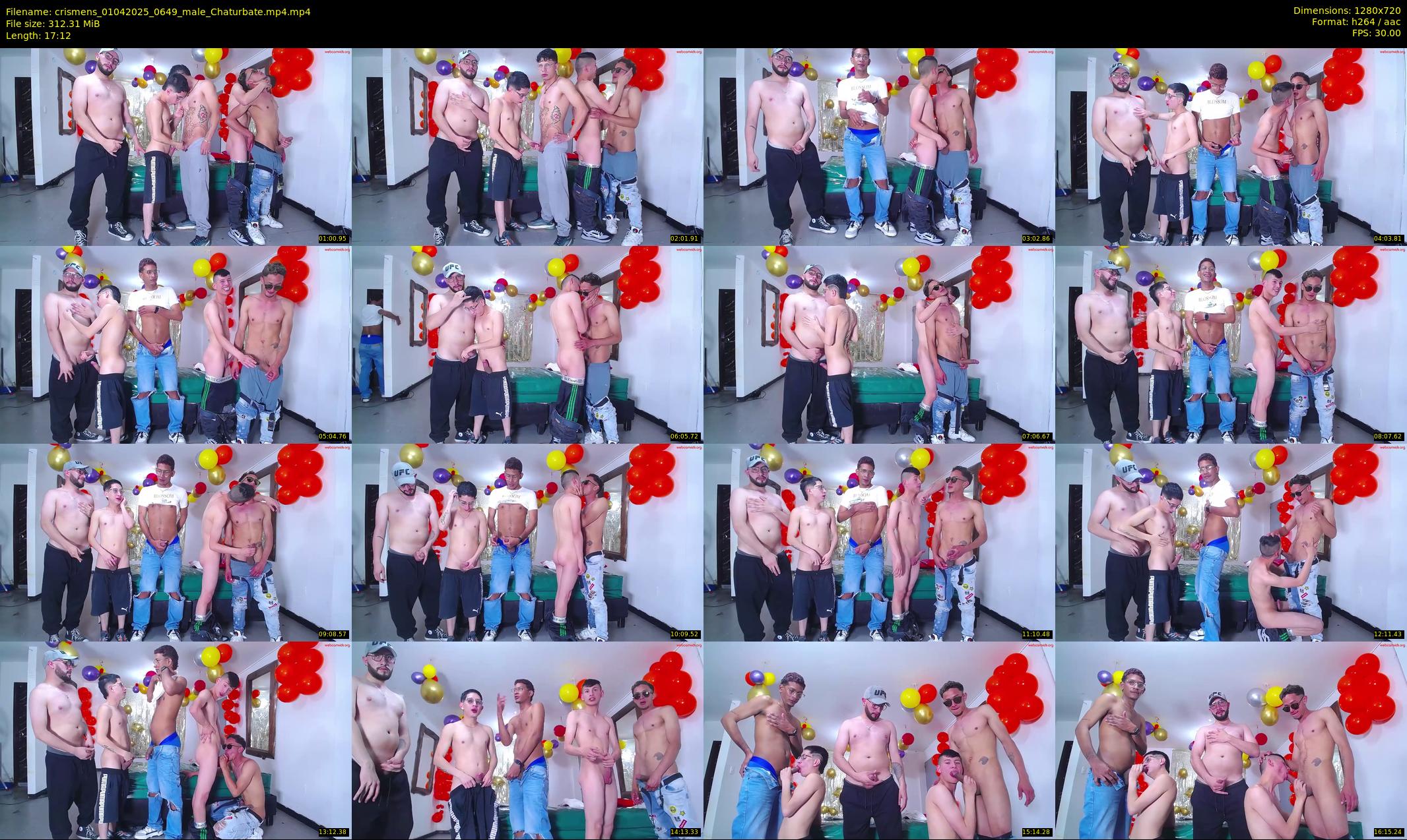 crismens — 18 minute Chaturbate male cam show recording, 720p, Apr 1, 2025