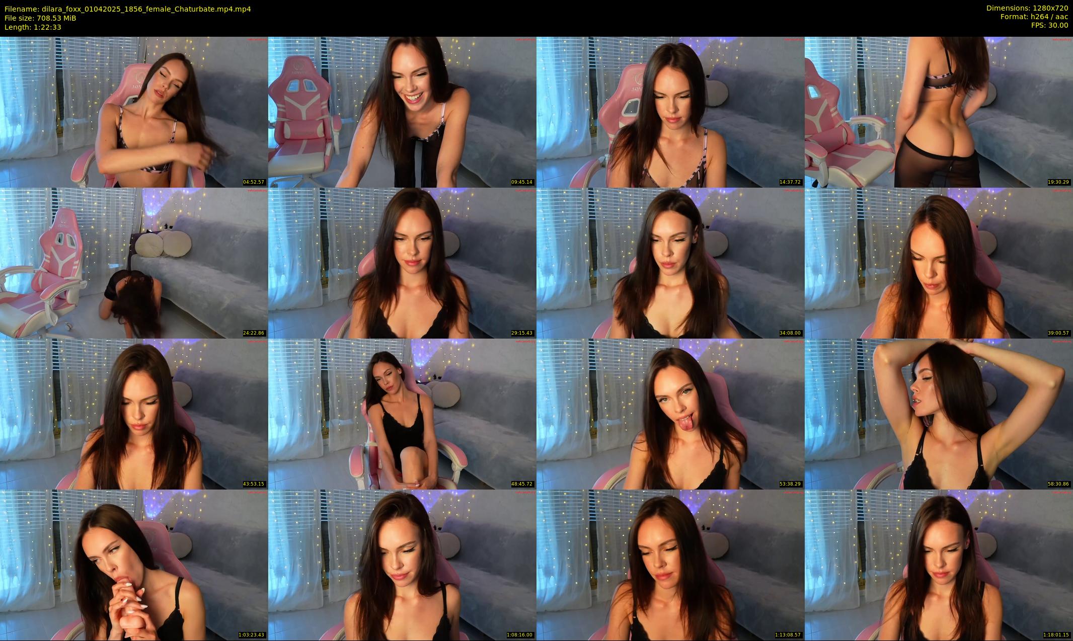 dilara_foxx — 83 minute Chaturbate female cam show recording, 720p, Apr 1, 2025