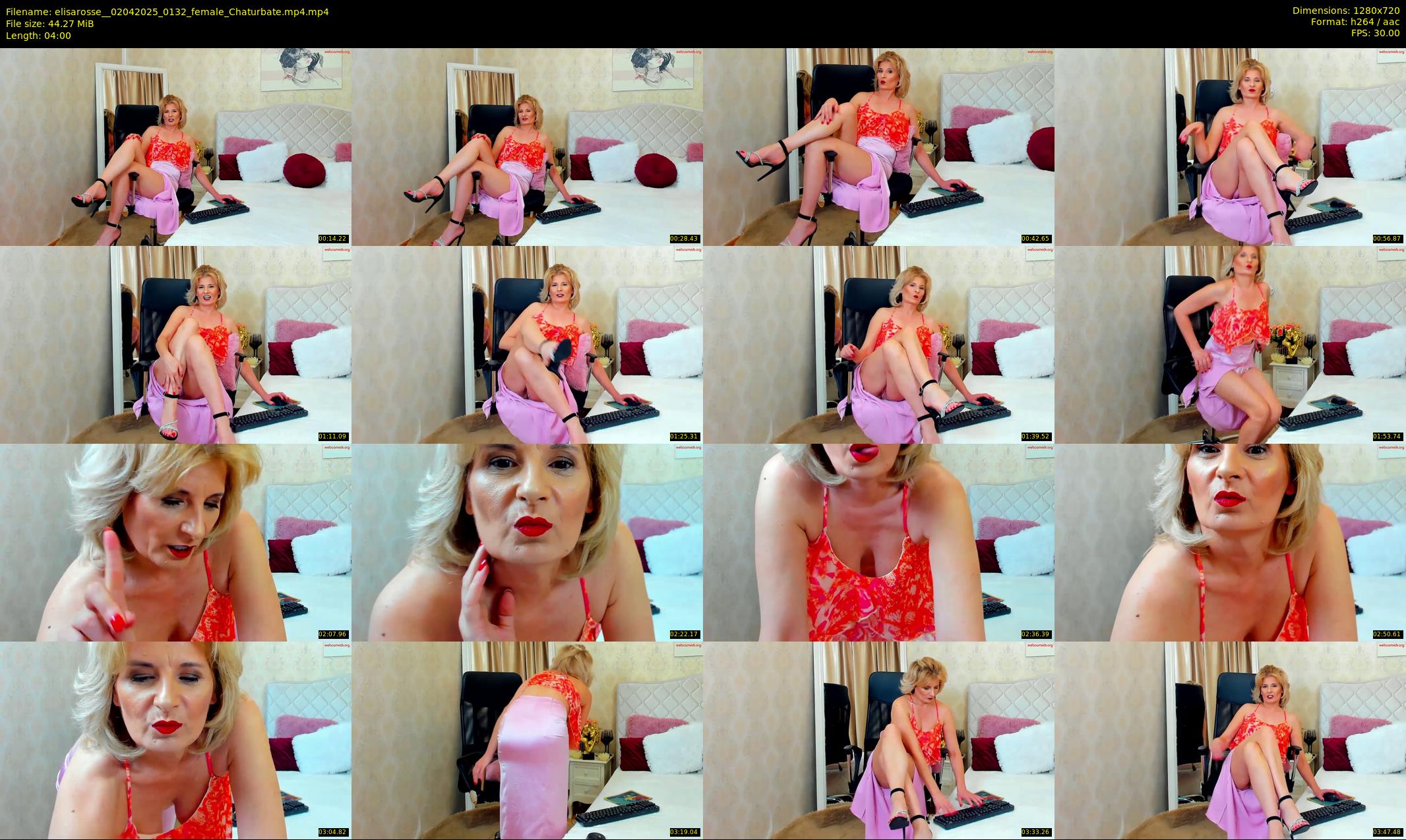 elisarosse_ — 4 minute Chaturbate female cam show recording, 720p, Apr 2, 2025