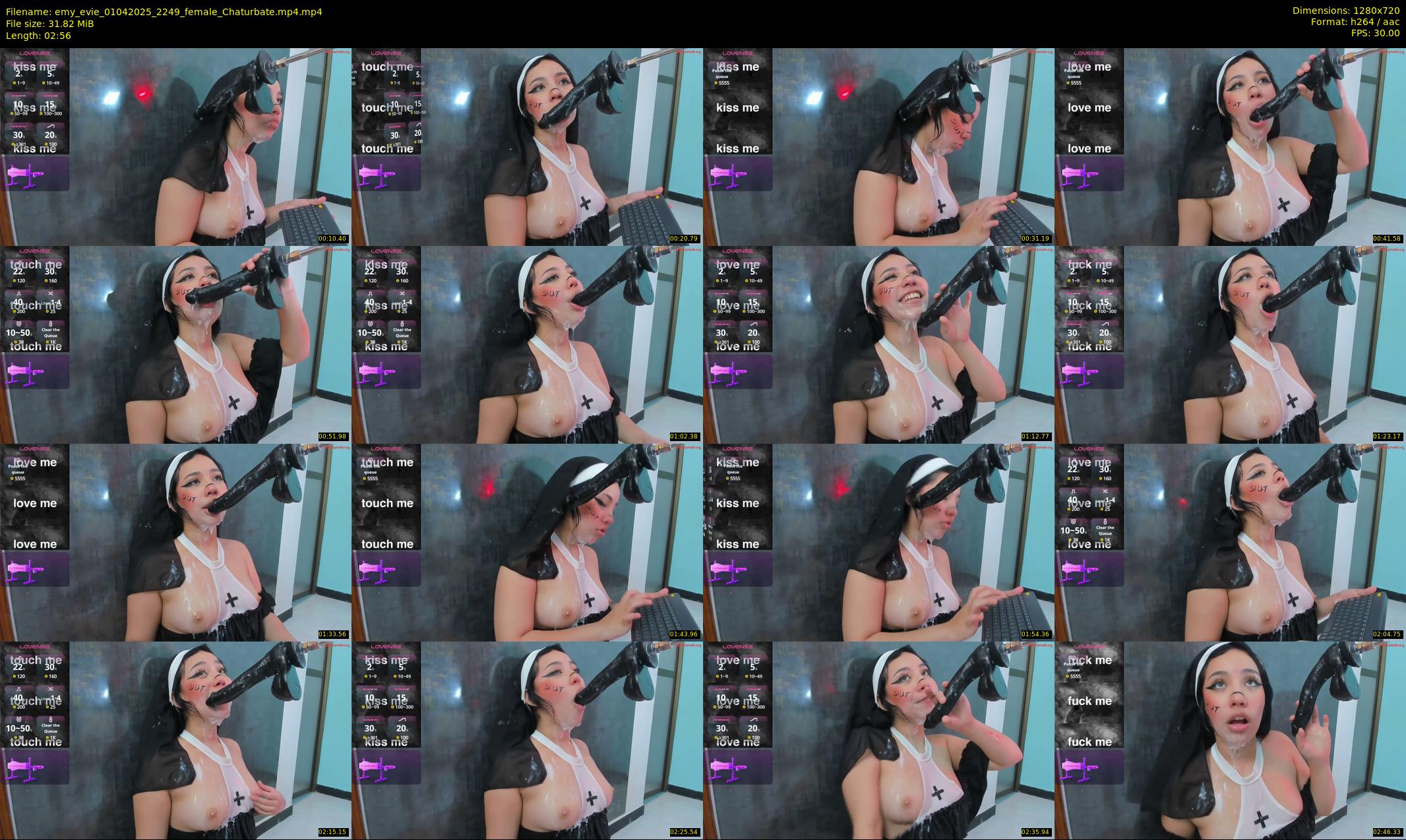 emy_evie — 3 minute Chaturbate female cam show recording, 720p, Apr 1, 2025