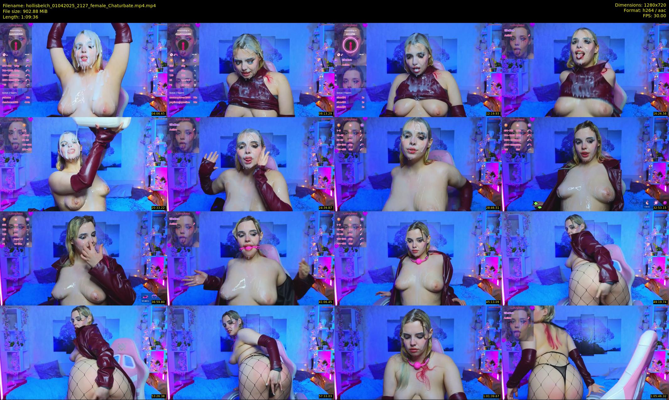 hollisbelch — 70 minute Chaturbate female cam show recording, 720p, Apr 1, 2025