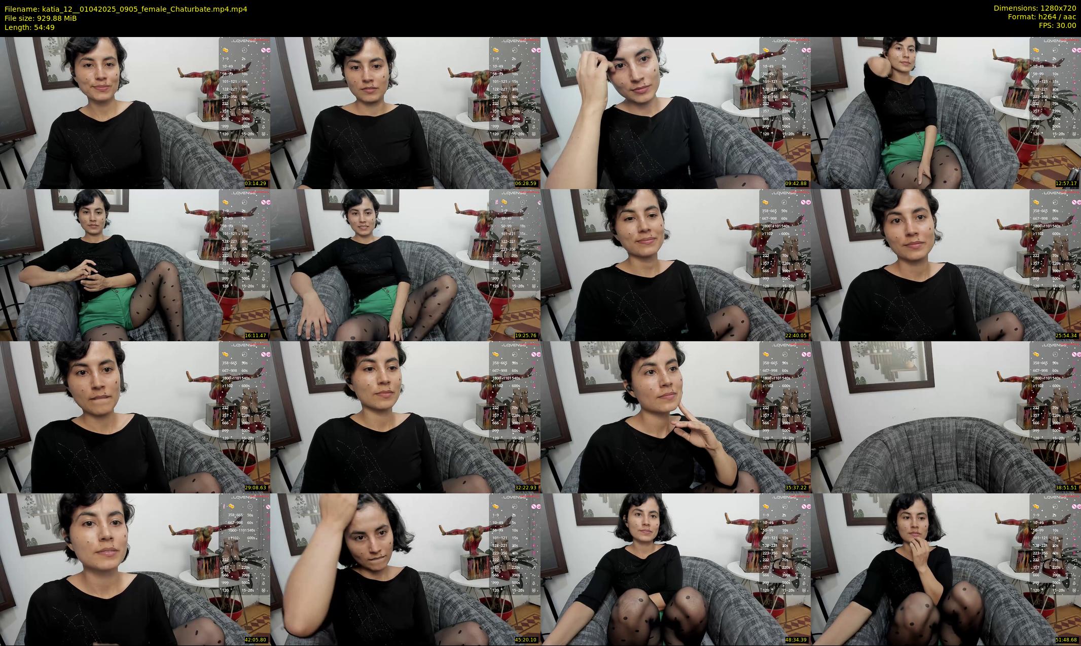 katia_12_ — 55 minute Chaturbate female cam show recording, 720p, Apr 1, 2025