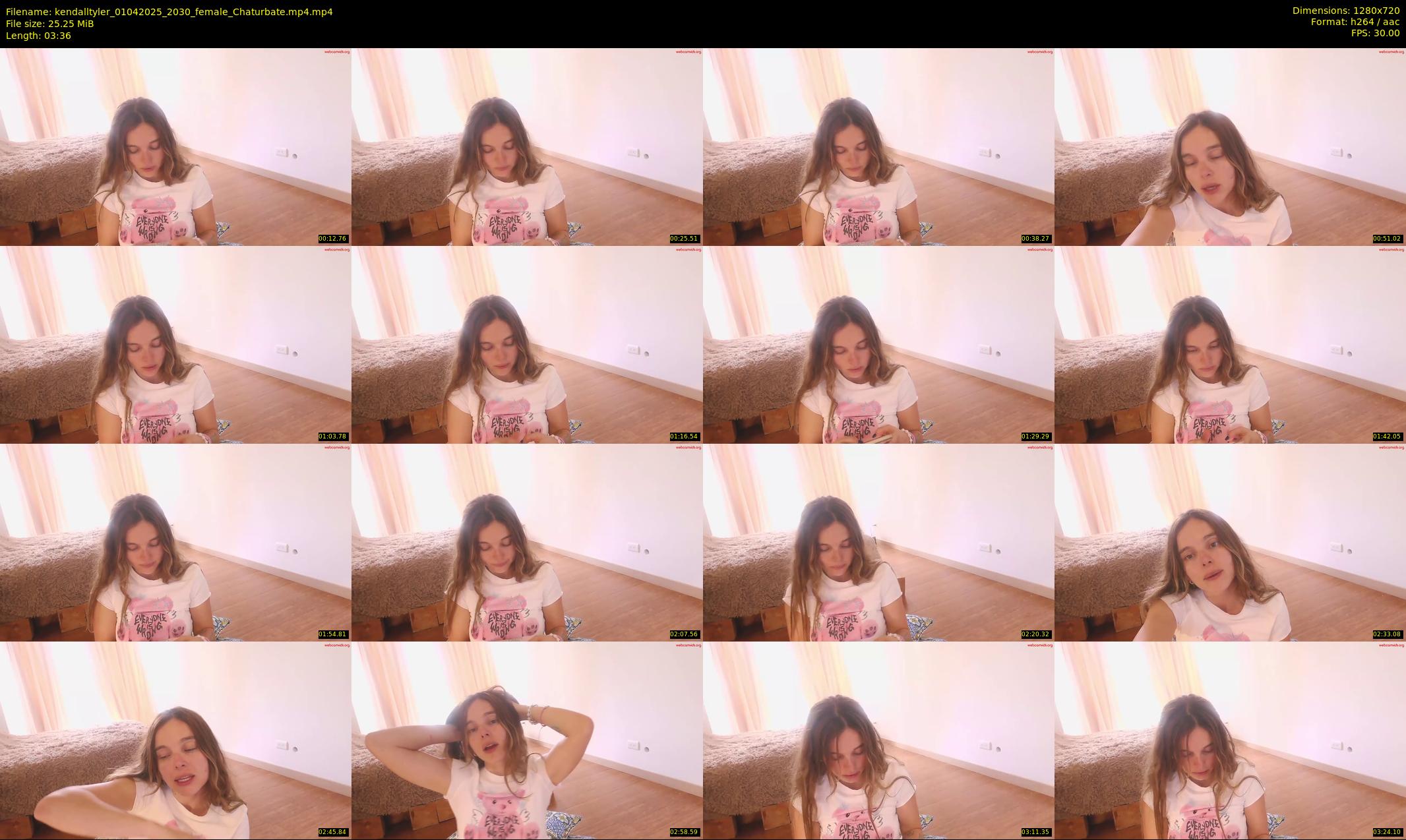 kendalltyler — 4 minute Chaturbate female cam show recording, 720p, Apr 1, 2025