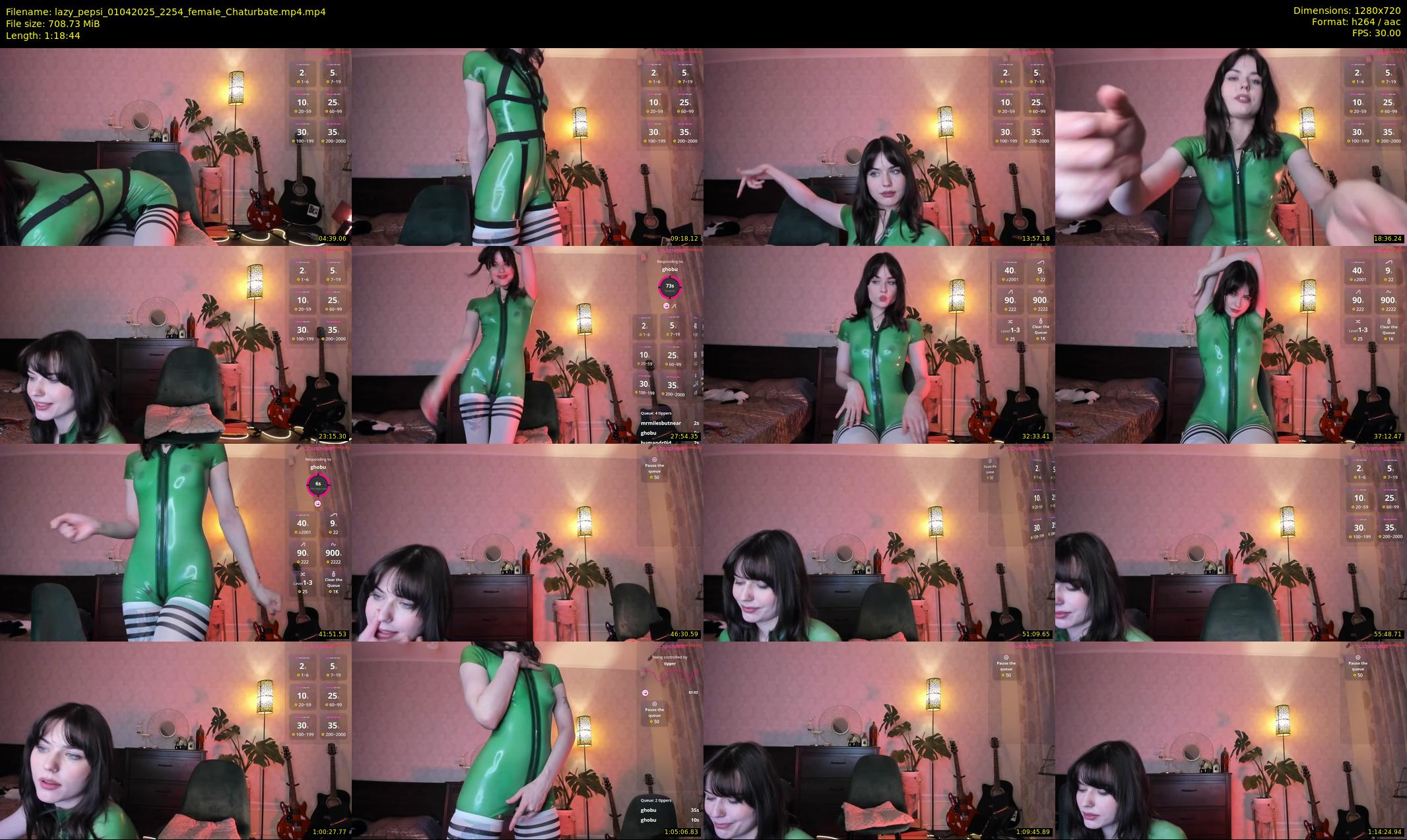 lazy_pepsi — 79 minute Chaturbate female cam show recording, 720p, Apr 1, 2025