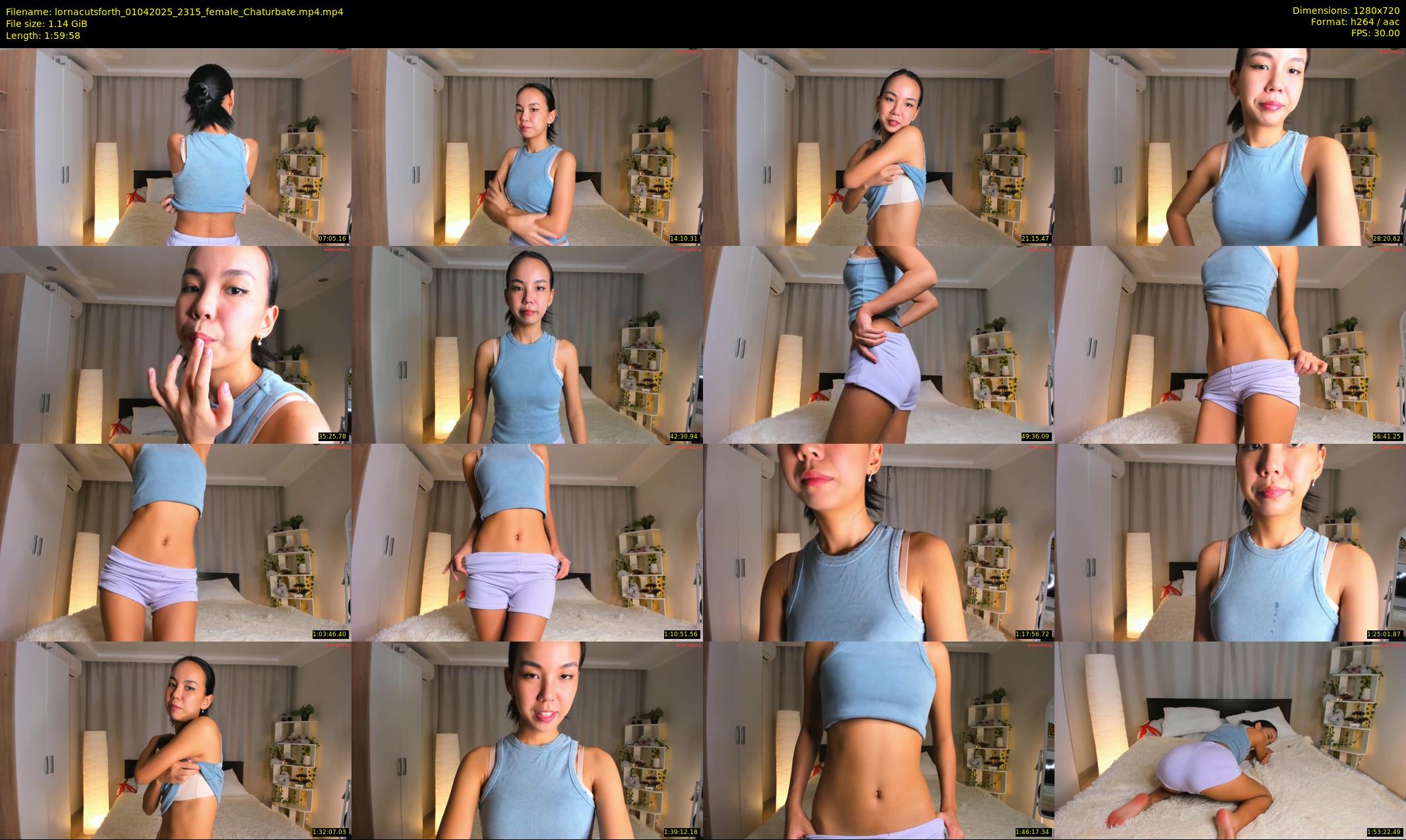 lornacutsforth — 120 minute Chaturbate female cam show recording, 720p, Apr 1, 2025