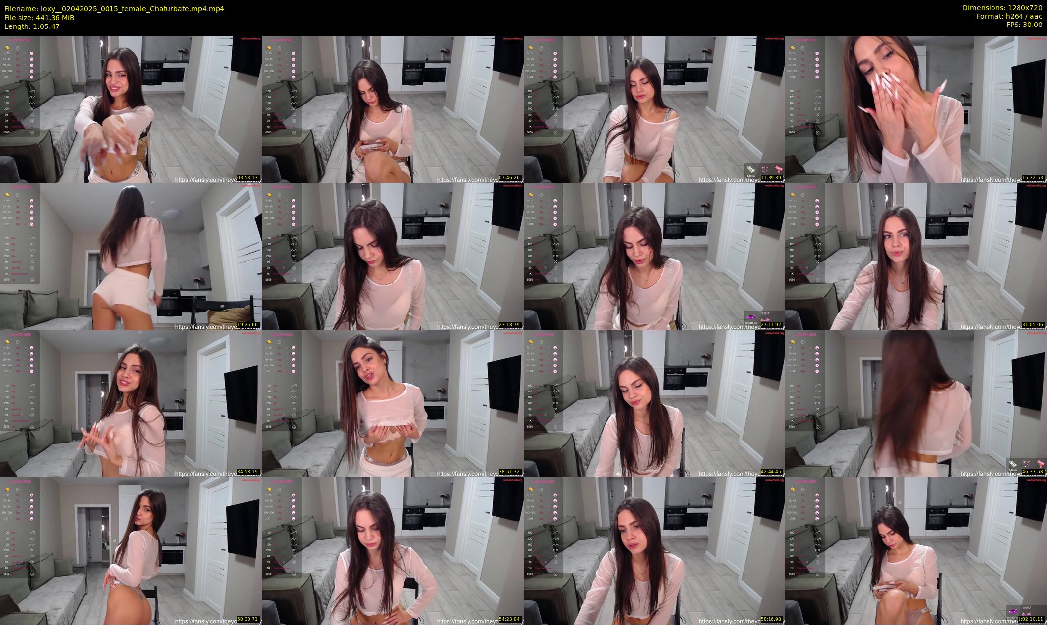 loxy_ — 66 minute Chaturbate female cam show recording, 720p, Apr 2, 2025