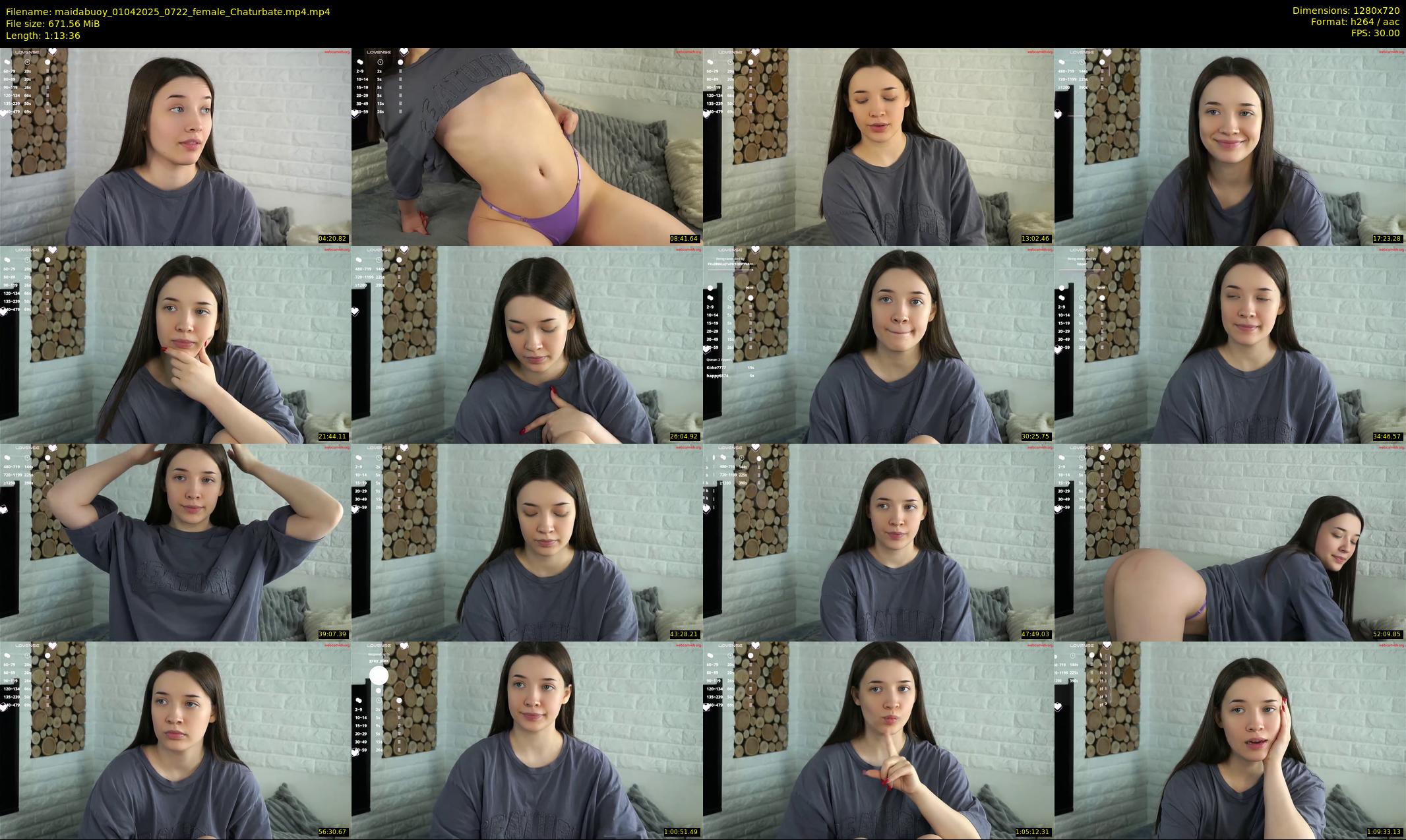 maidabuoy — 74 minute Chaturbate female cam show recording, 720p, Apr 1, 2025