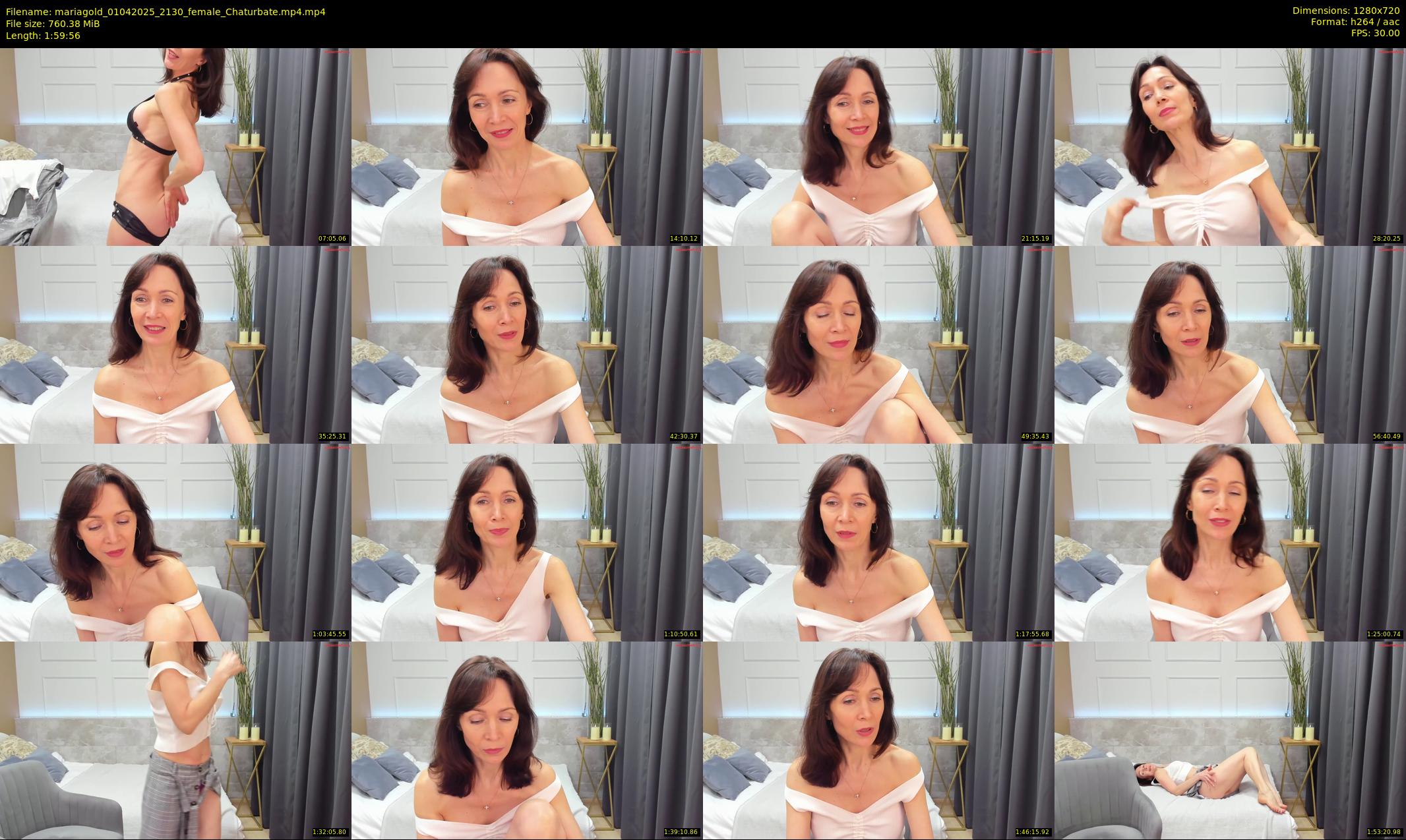 mariagold — 120 minute Chaturbate female cam show recording, 720p, Apr 1, 2025