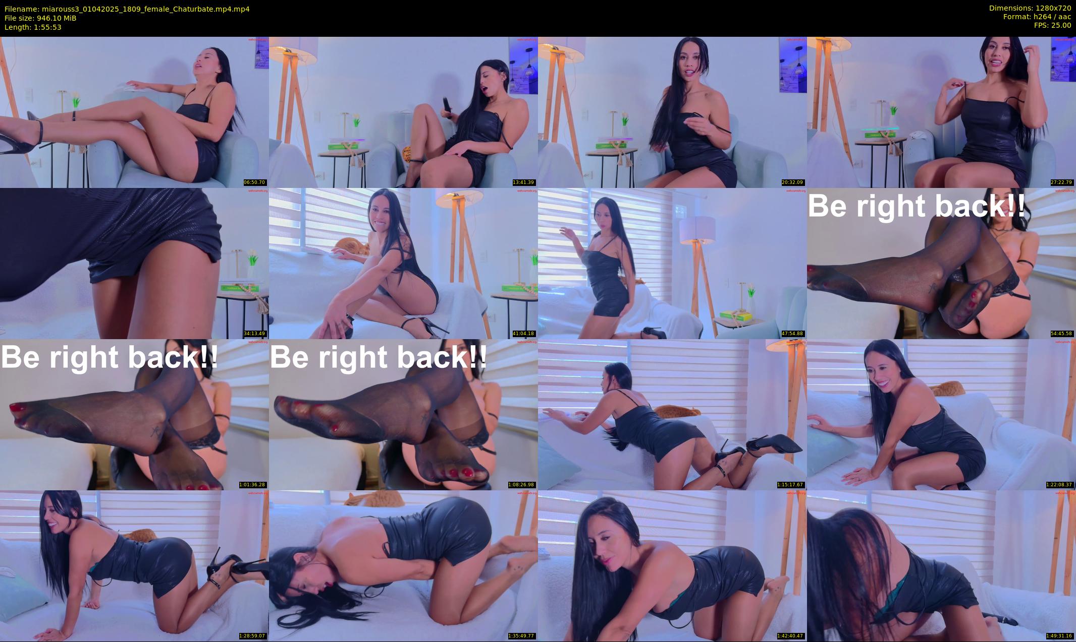 miarouss3 — 116 minute Chaturbate female cam show recording, 720p, Apr 1, 2025
