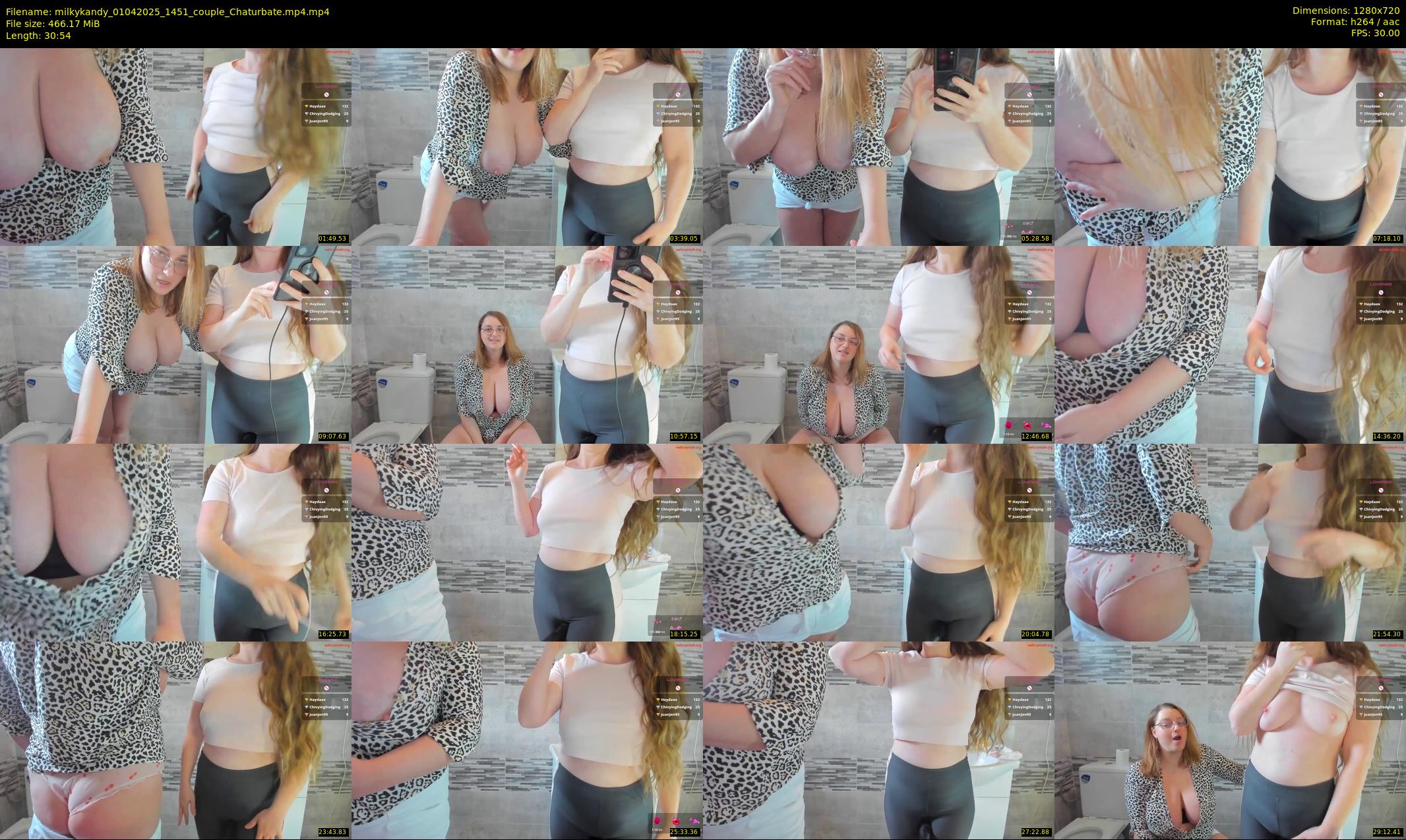 milkykandy — 31 minute Chaturbate female cam show recording, 720p, Apr 1, 2025