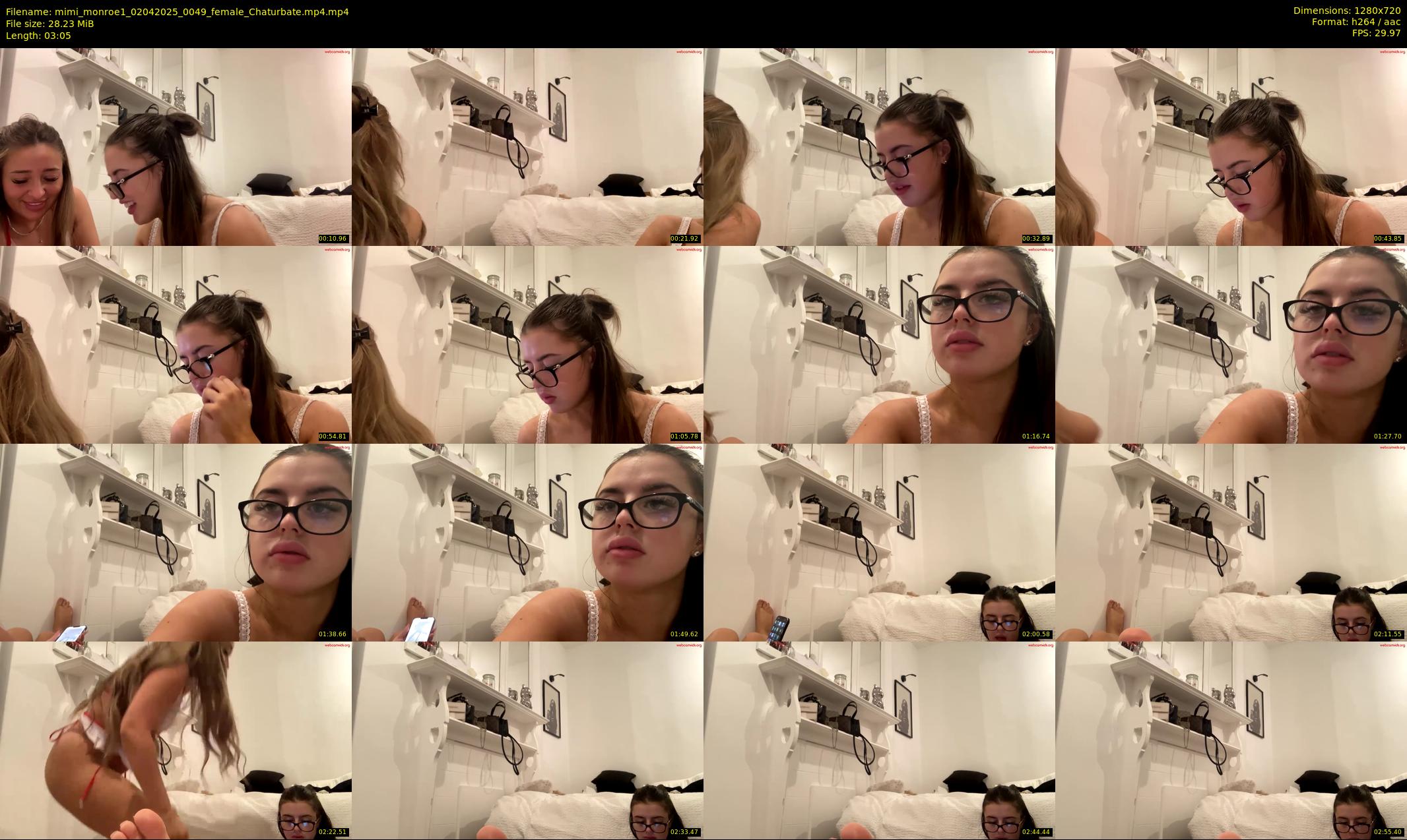 mimi_monroe1 — 4 minute Chaturbate female cam show recording, 720p, Apr 2, 2025
