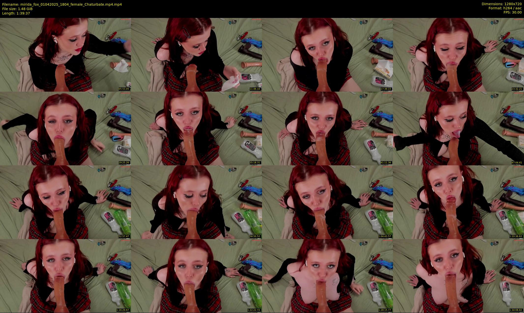 mirida_fox — 100 minute Chaturbate female cam show recording, 720p, Apr 1, 2025