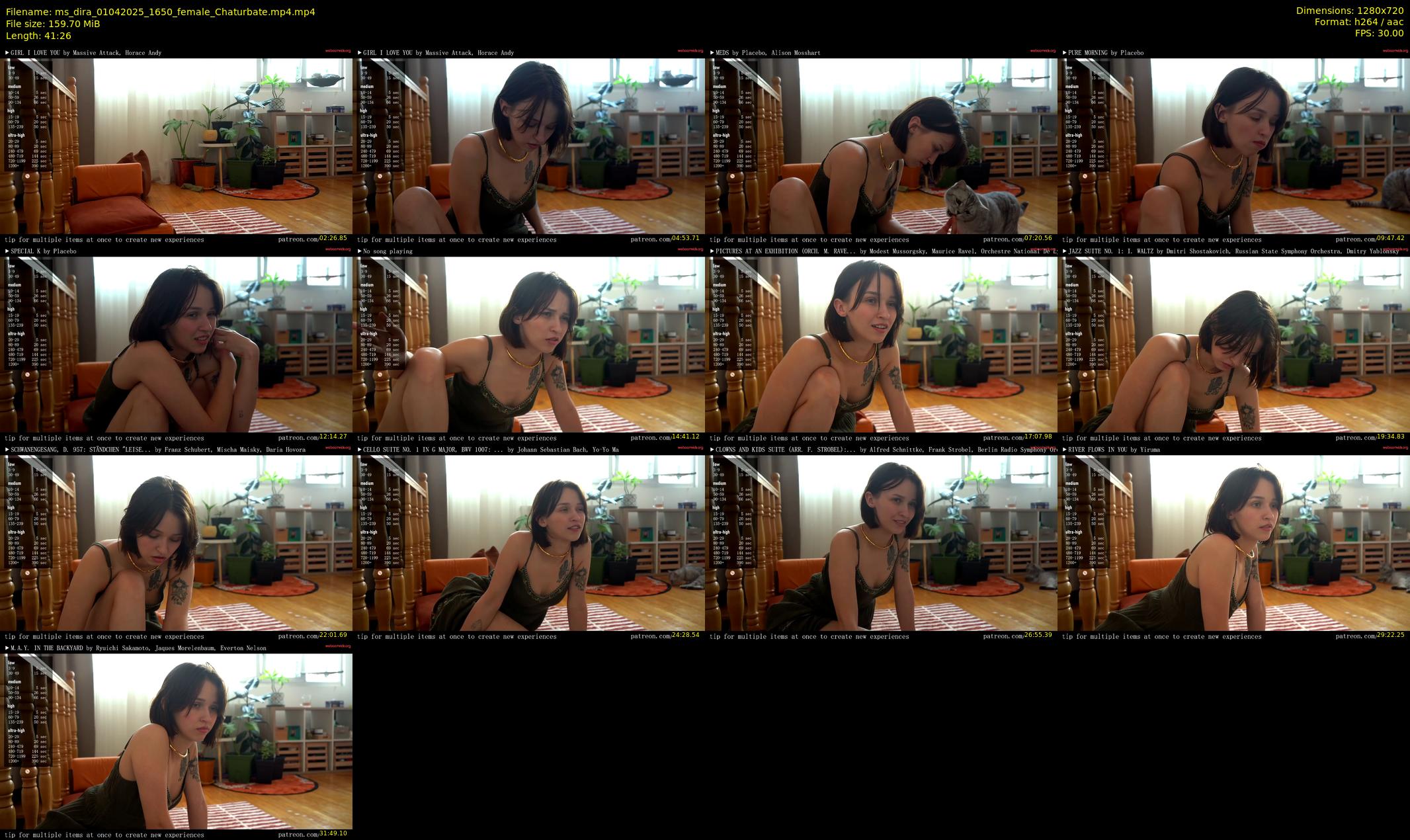 ms_dira — 42 minute Chaturbate female cam show recording, 720p, Apr 1, 2025