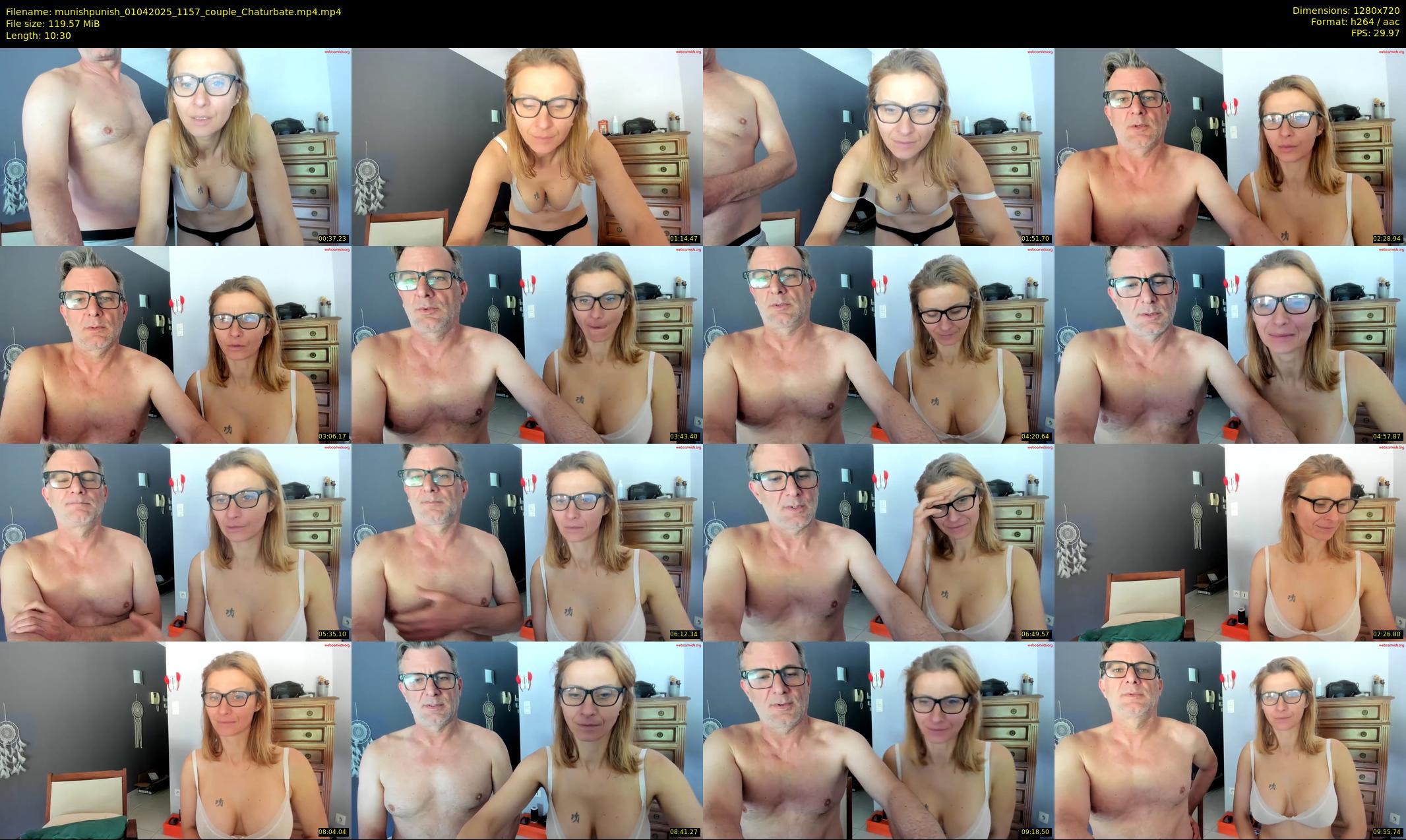 munishpunish — 11 minute Chaturbate couple cam show recording, 720p, Apr 1, 2025