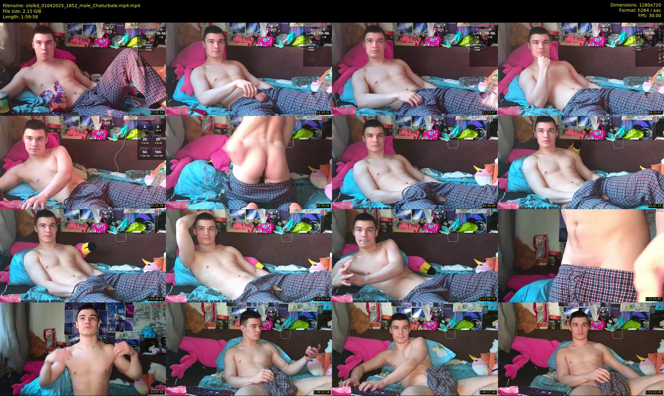 ololkd — 120 minute Chaturbate male cam show recording, 720p, Apr 1, 2025