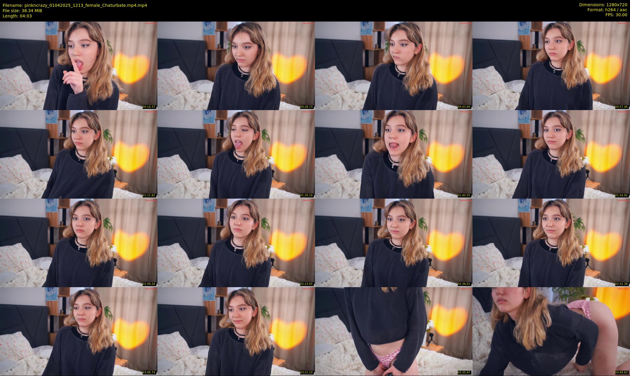 pinkncrazy — 5 minute Chaturbate female cam show recording, 720p, Apr 1, 2025