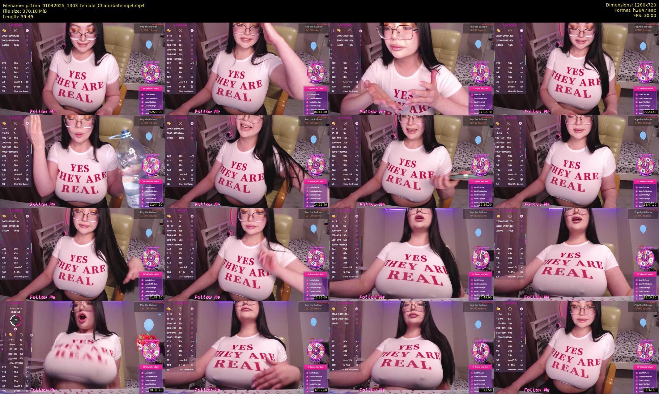 pr1ma — 40 minute Chaturbate female cam show recording, 720p, Apr 1, 2025