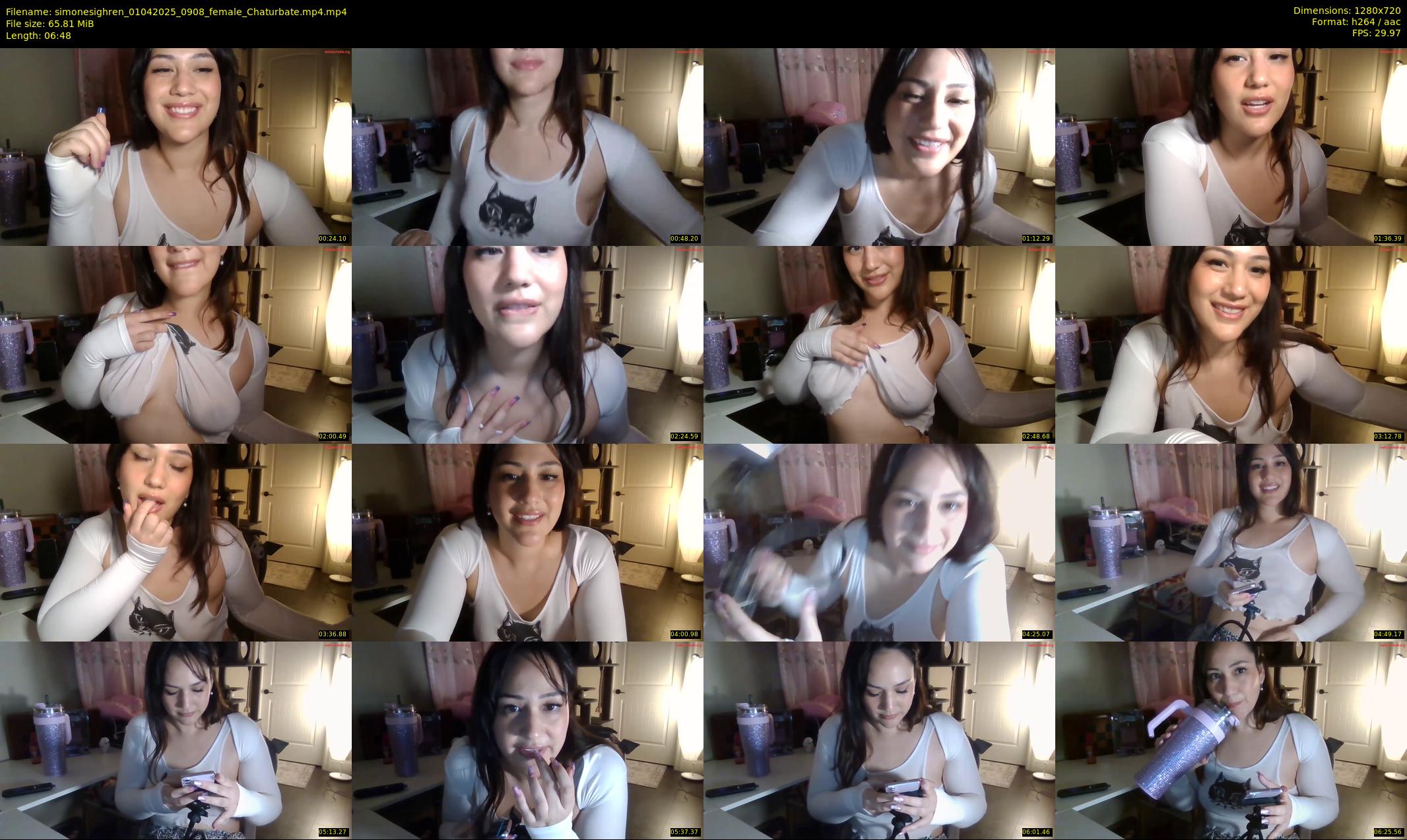 simonesighren — 7 minute Chaturbate female cam show recording, 720p, Apr 1, 2025