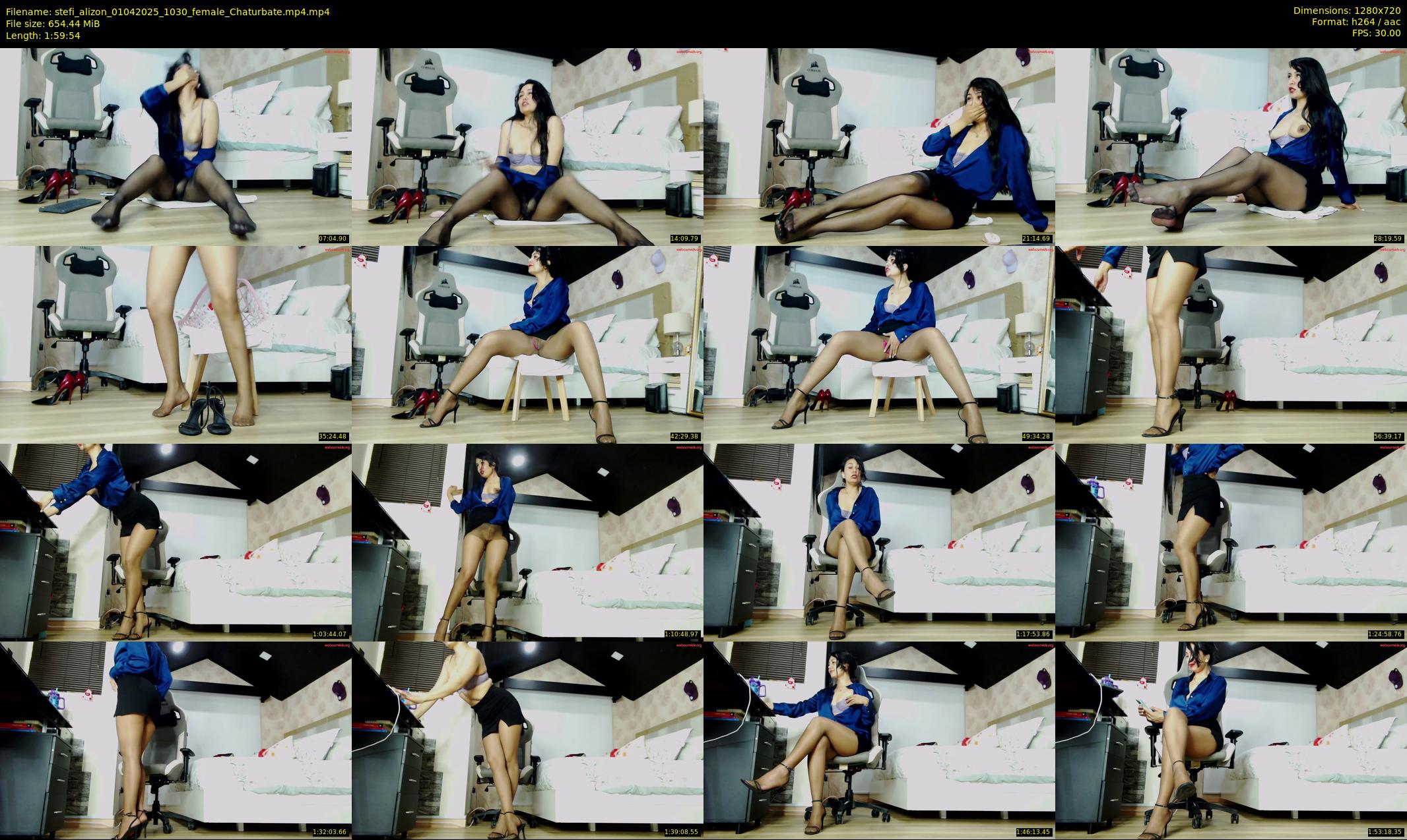 stefi_alizon — 120 minute Chaturbate female cam show recording, 720p, Apr 1, 2025