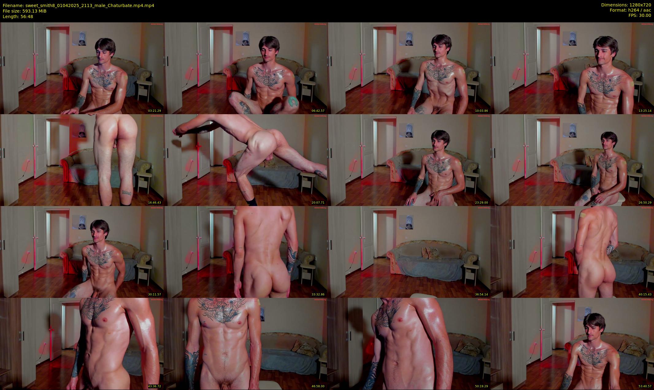 sweet_smith8 — 57 minute Chaturbate male cam show recording, 720p, Apr 1, 2025