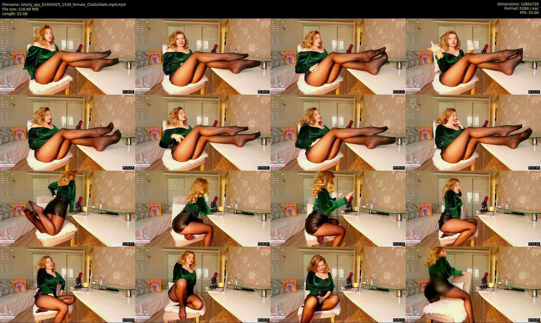 totally_spy — 23 minute Chaturbate female cam show recording, 720p, Apr 1, 2025
