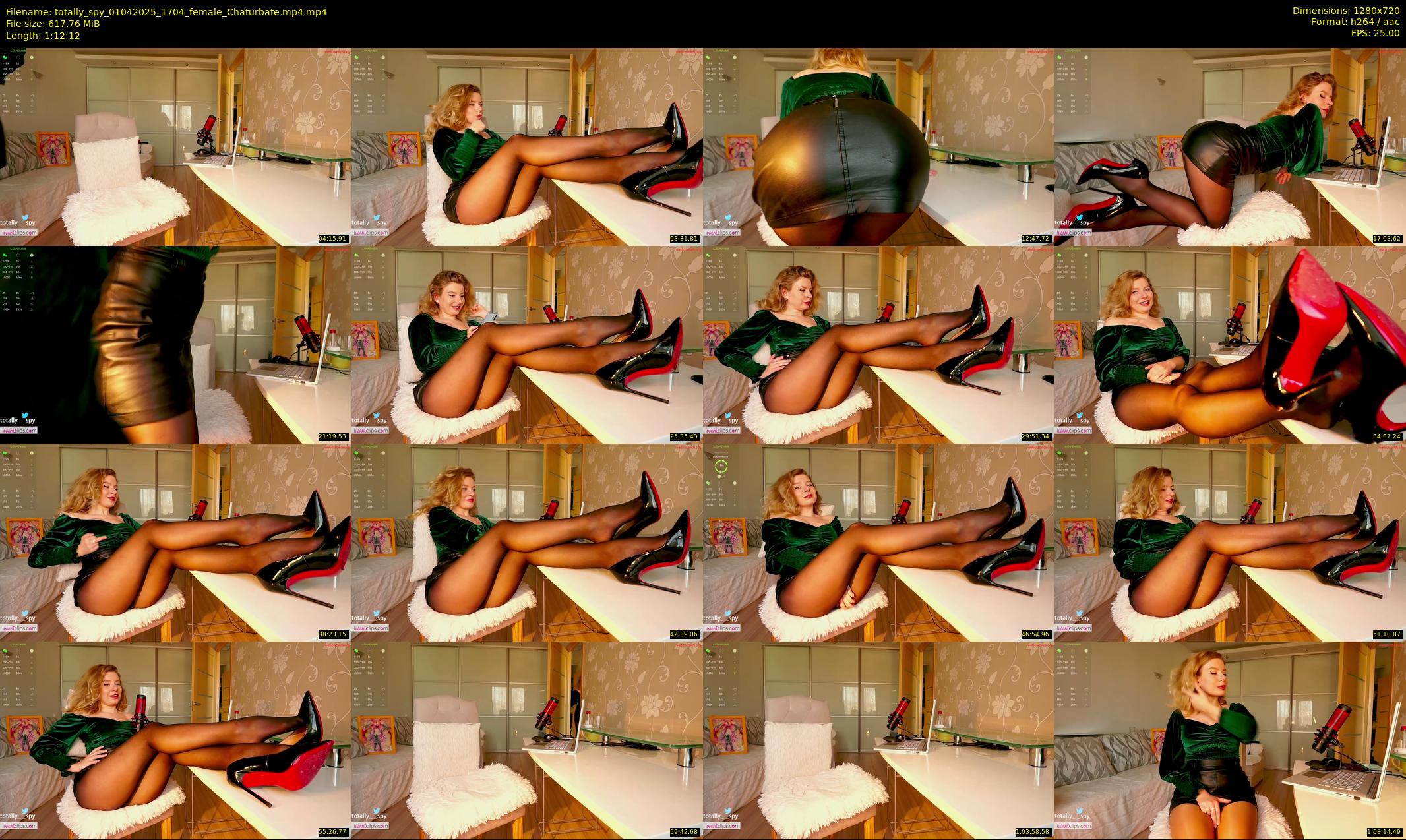 totally_spy — 73 minute Chaturbate female cam show recording, 720p, Apr 1, 2025