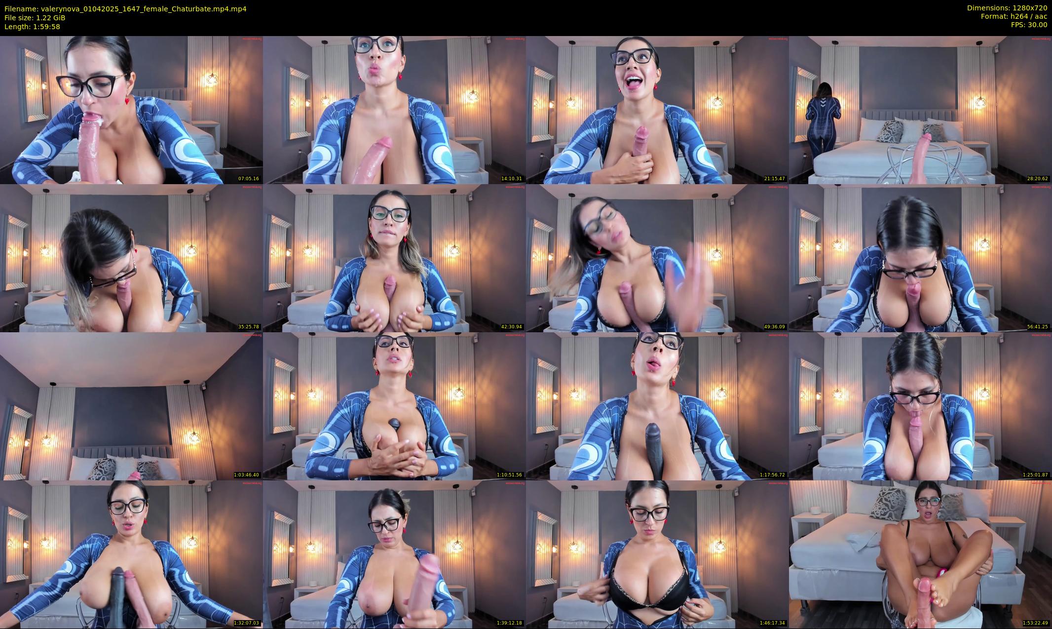 valerynova — 120 minute Chaturbate female cam show recording, 720p, Apr 1, 2025