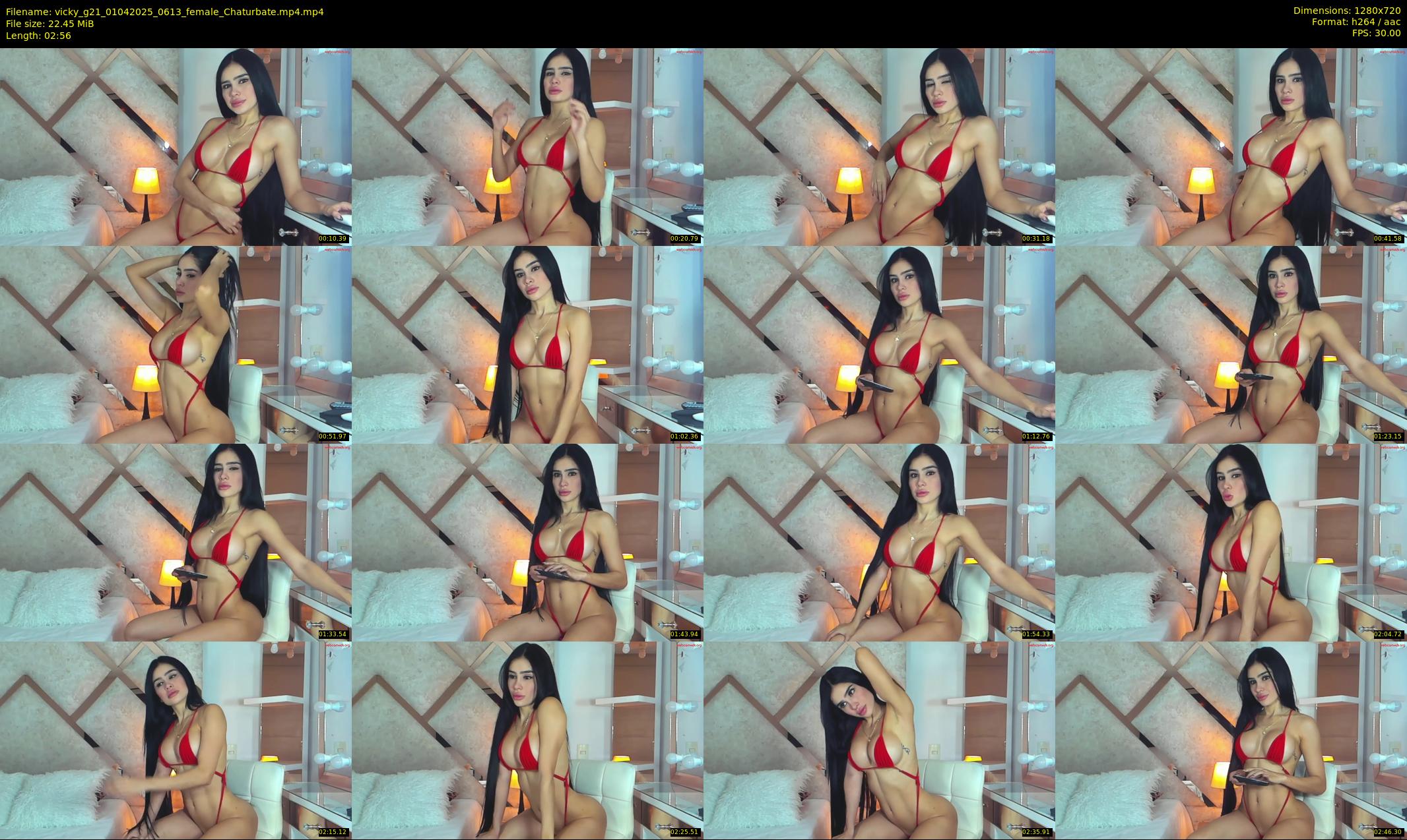 vicky_g21 — 3 minute Chaturbate female cam show recording, 720p, Apr 1, 2025