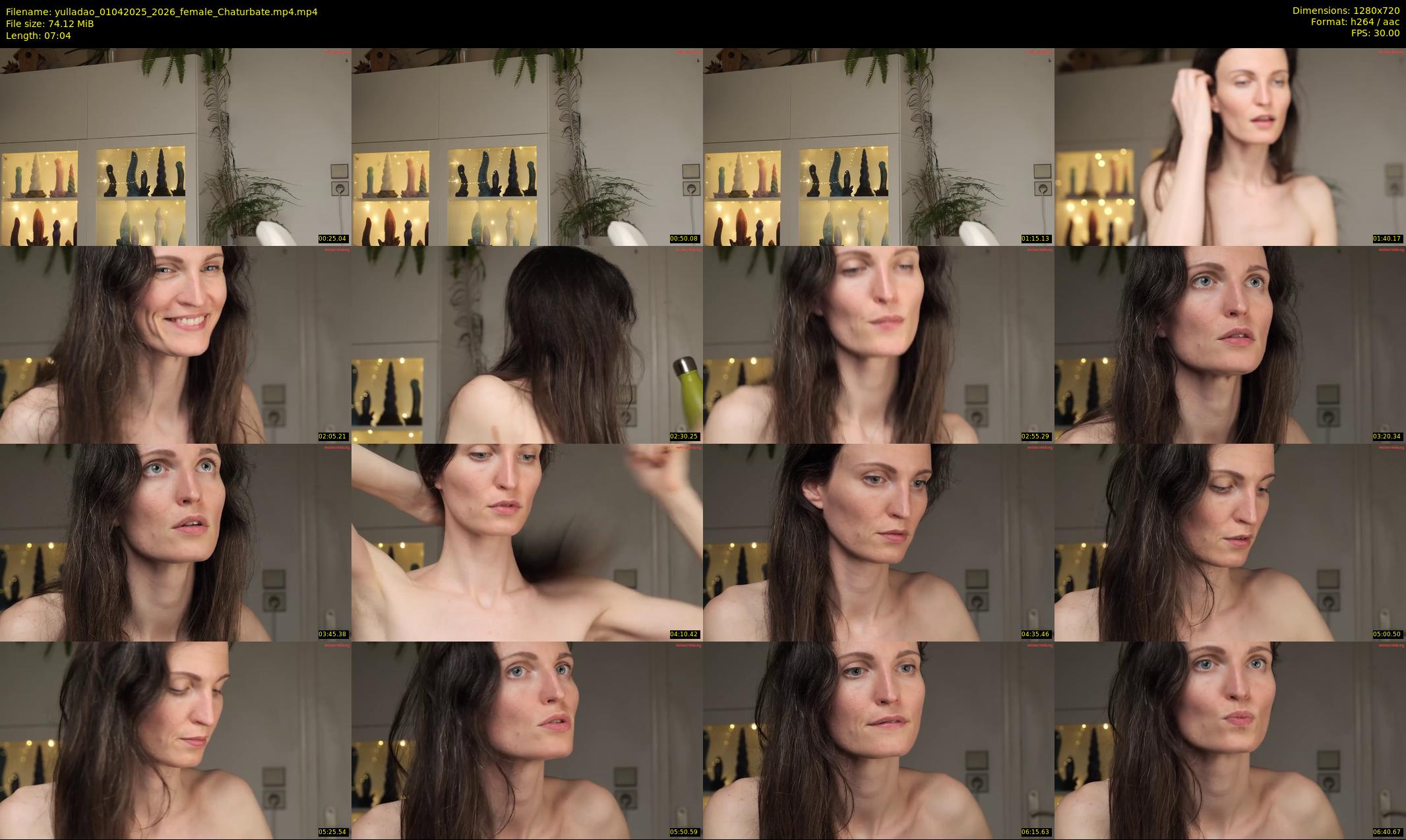 yulladao — 8 minute Chaturbate female cam show recording, 720p, Apr 1, 2025