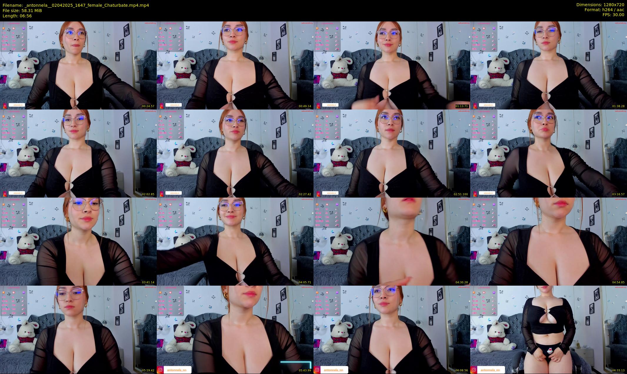 _antonnela_ — 7 minute Chaturbate female cam show recording, 720p, Apr 2, 2025