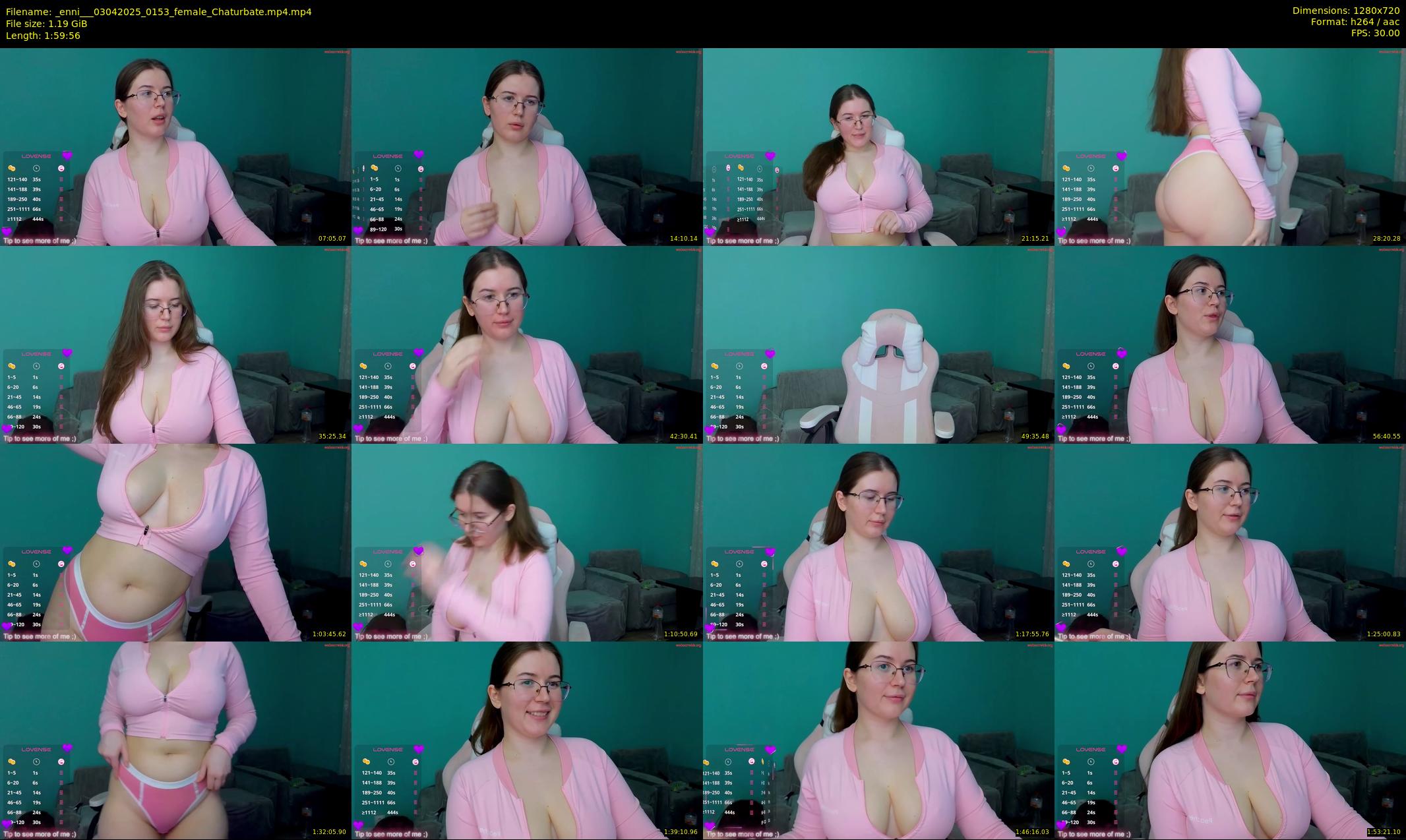 _enni__ — 120 minute Chaturbate female cam show recording, 720p, Apr 3, 2025