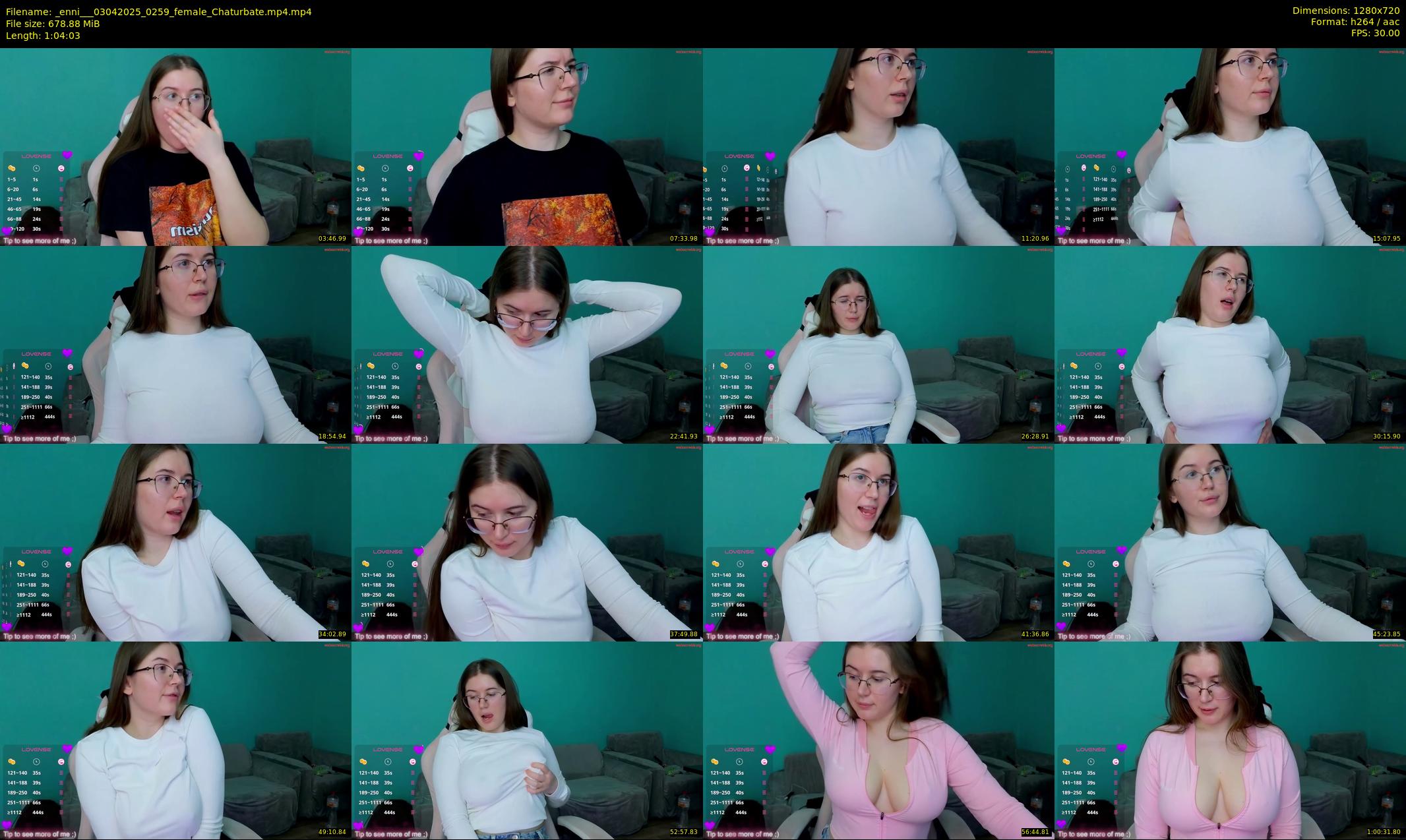 _enni__ — 65 minute Chaturbate female cam show recording, 720p, Apr 3, 2025
