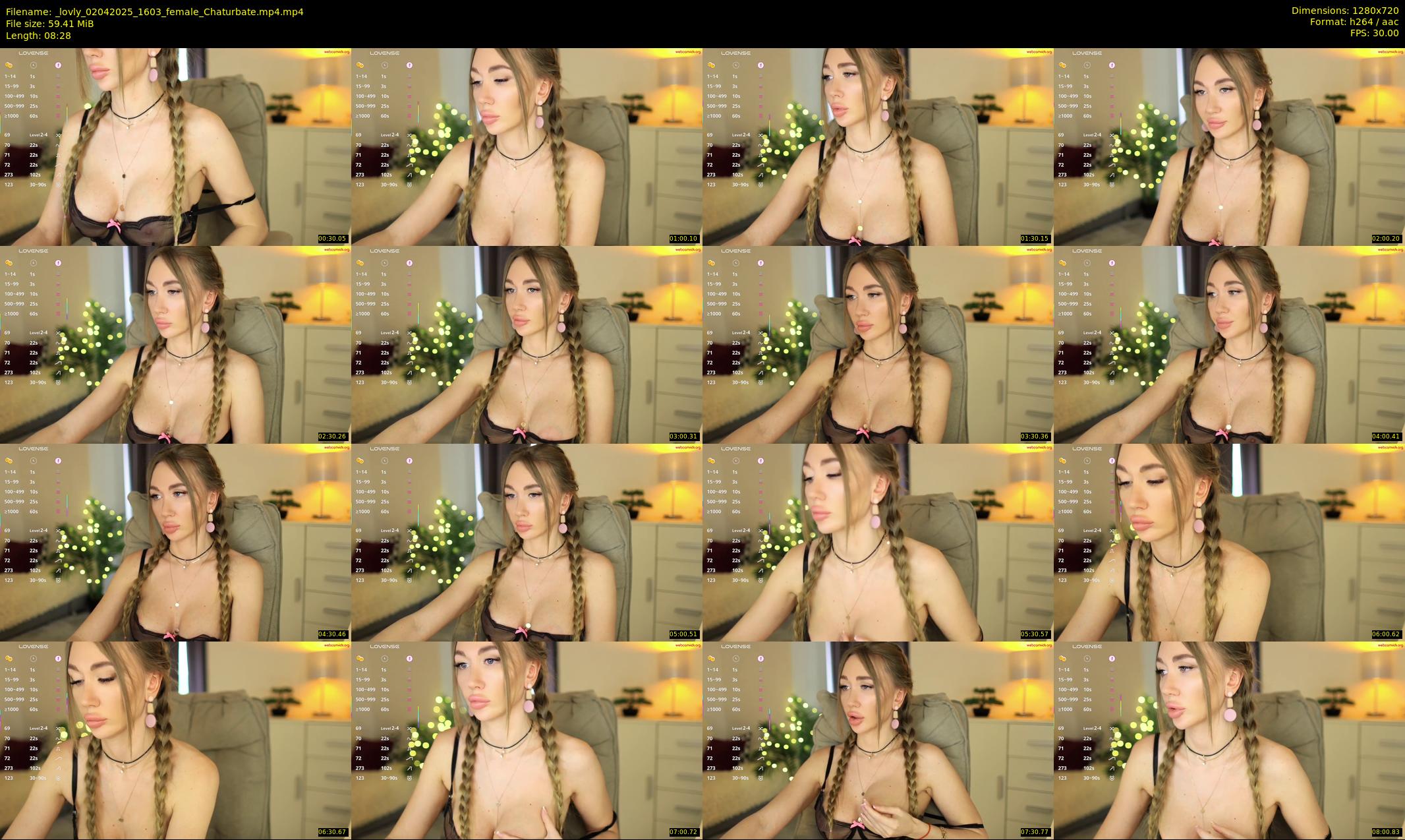 _lovly — 9 minute Chaturbate female cam show recording, 720p, Apr 2, 2025