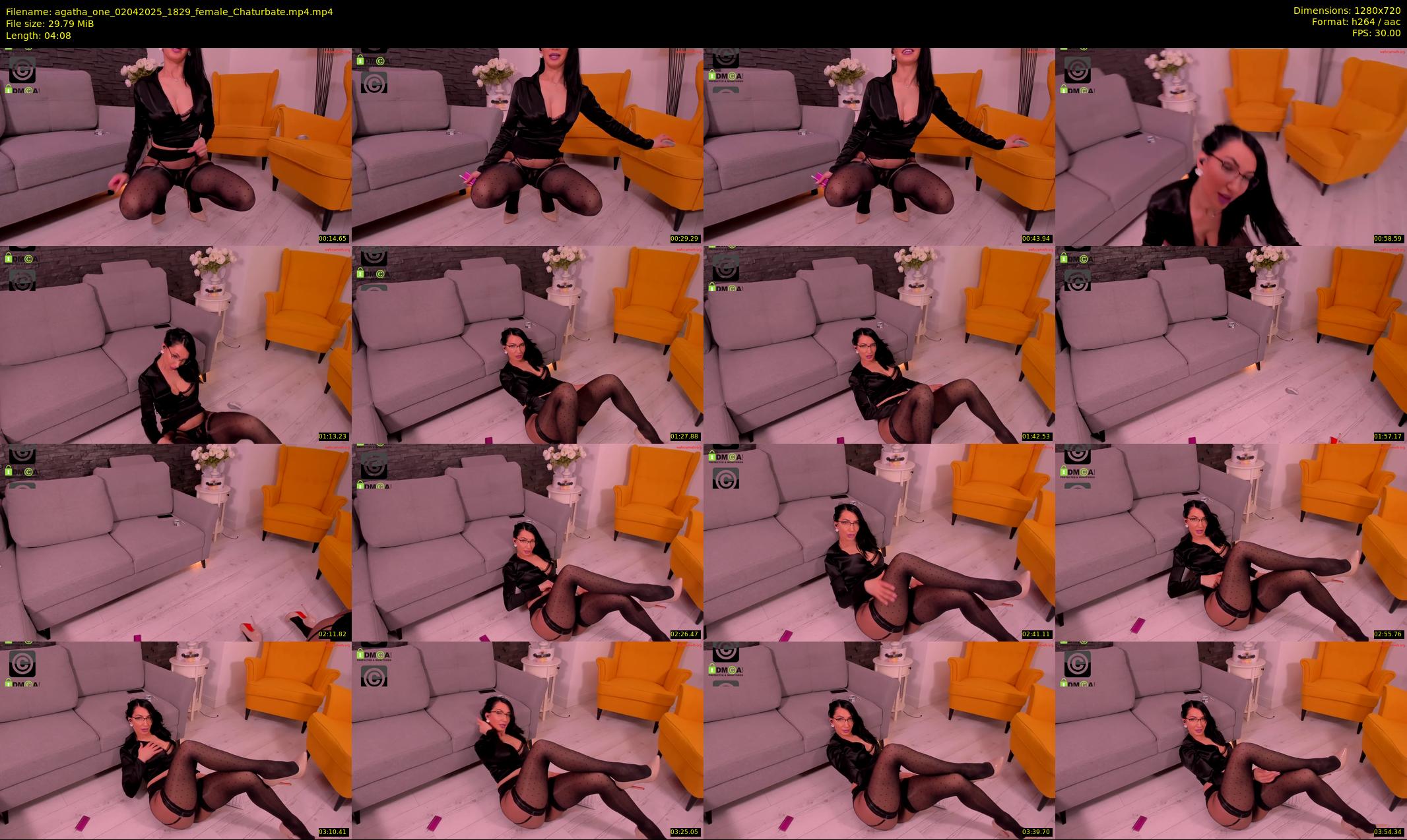 agatha_one — 5 minute Chaturbate female cam show recording, 720p, Apr 2, 2025