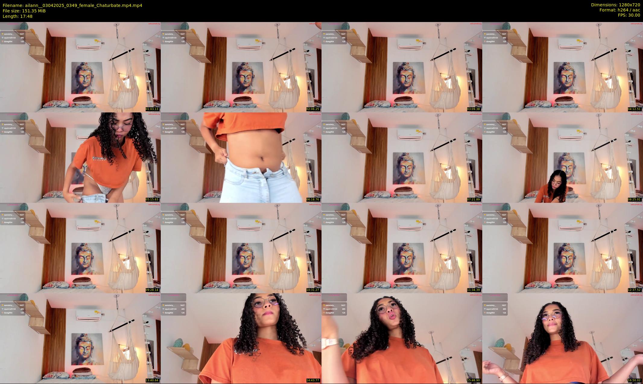ailann_ — 18 minute Chaturbate female cam show recording, 720p, Apr 3, 2025