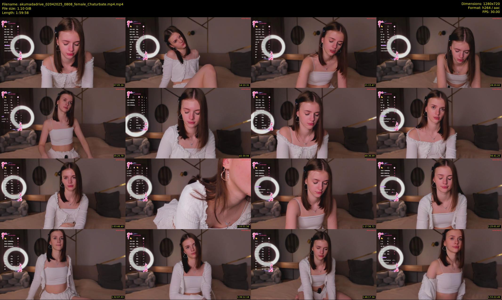 akumadadrive — 120 minute Chaturbate female cam show recording, 720p, Apr 2, 2025